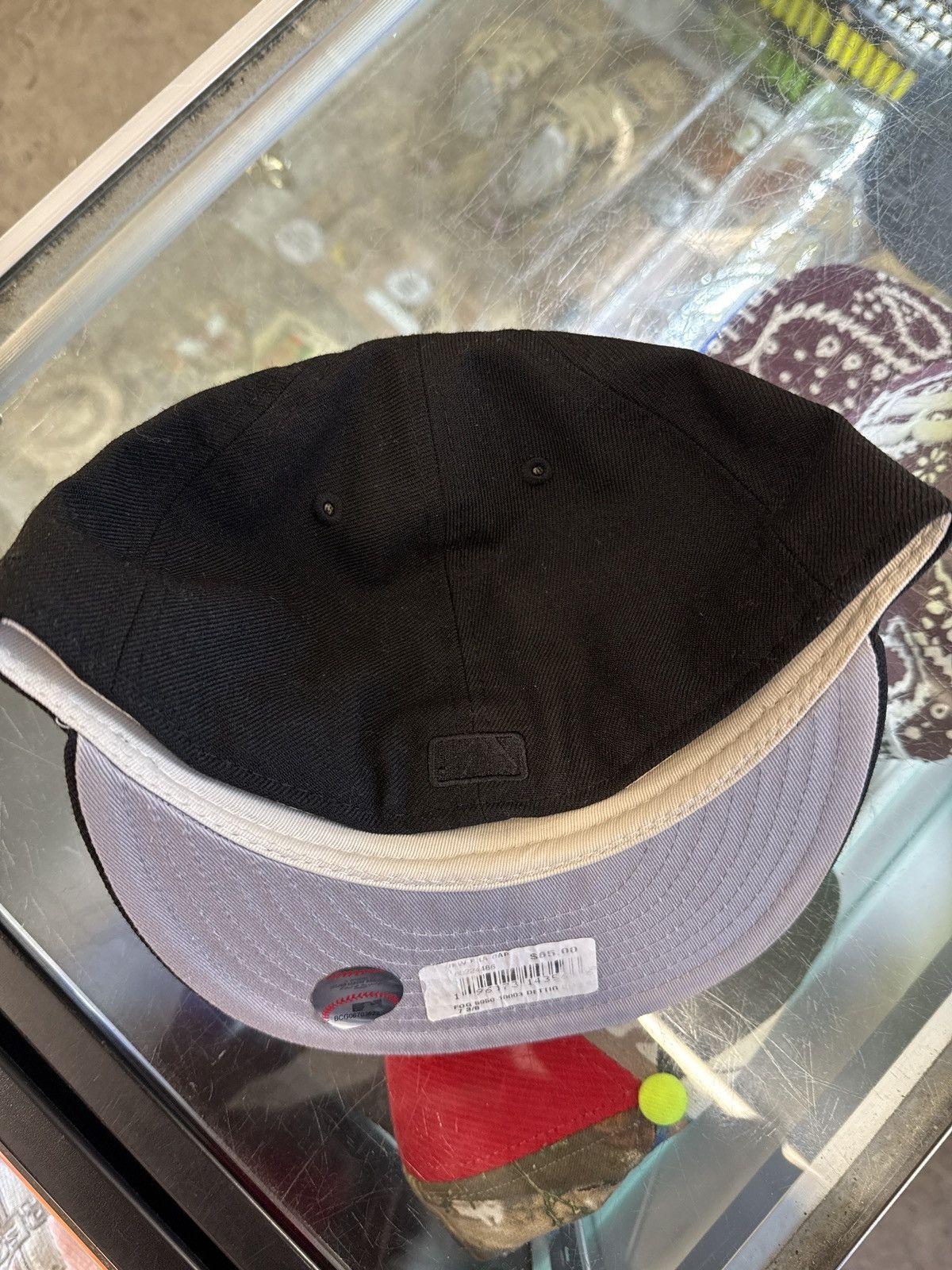 Fear of God Fear Of God New Era Fitted Wool Black Hat 7 3/8 Size ONE SIZE - 2 Thumbnail
