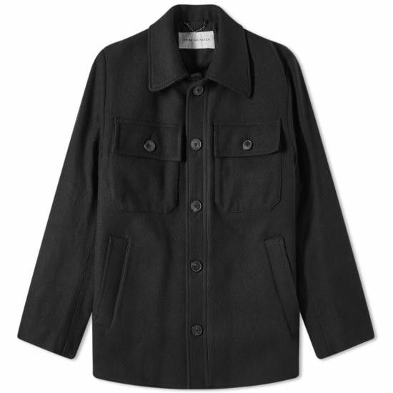 Dries Van Noten DRIES VAN NOTEN Men Coats 232 020516 7227 900 Black Size US M / EU 48-50 / 2 - 1 Thumbnail