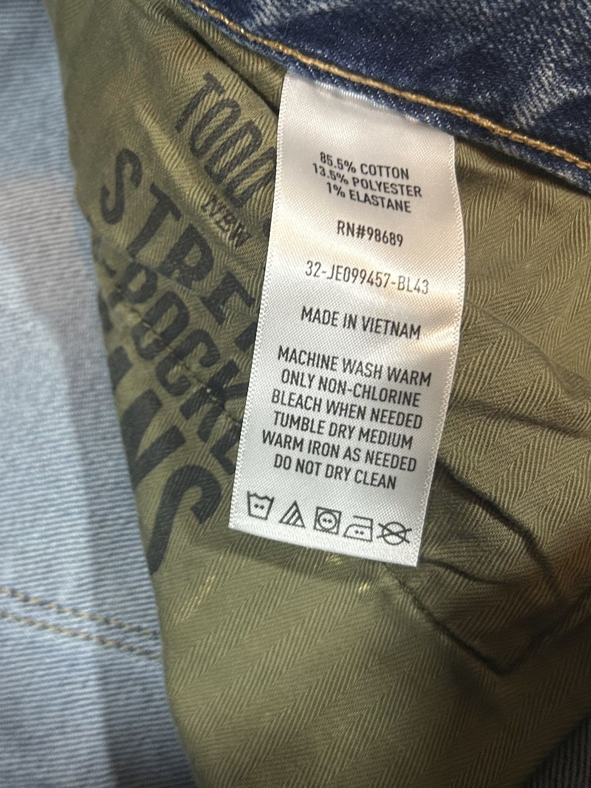 Todd Snyder Todd Snyder New York Blue Slim Fit Stretch Denim Jeans 32x32 Size US 32 / EU 48 - 5 Thumbnail