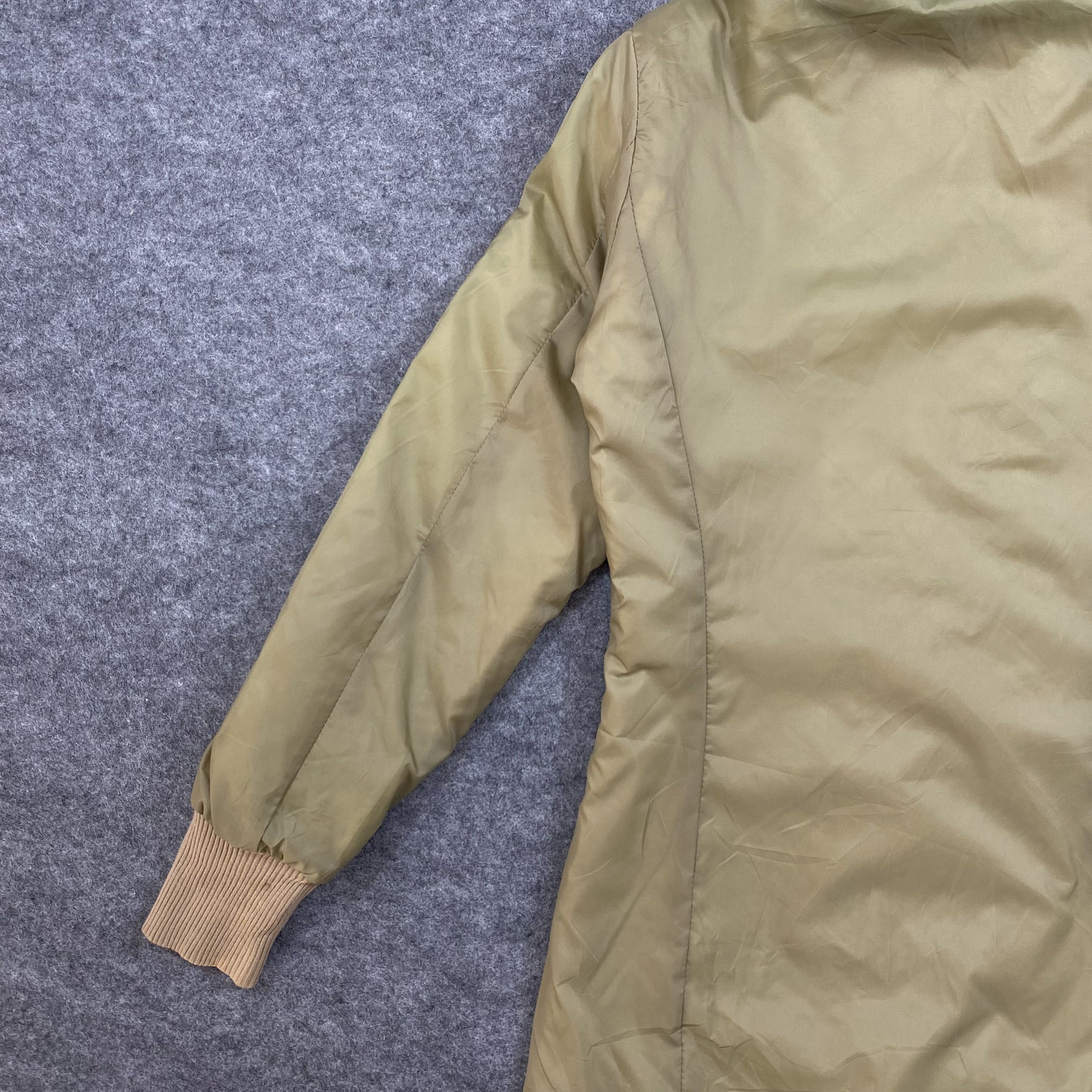 Vintage VINTAGE ESPRIT Y2K Green Faux Fur Hooded Parka Jacket-J649 Size US XS / EU 42 / 0 - 10 Thumbnail