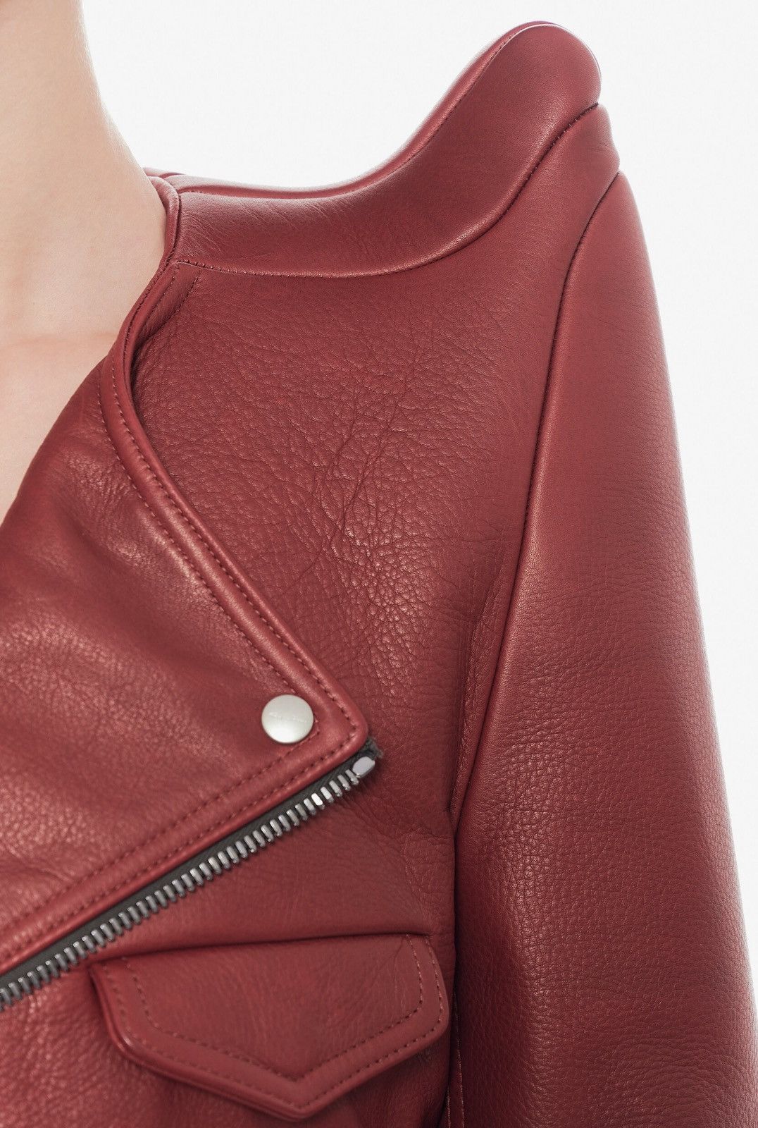 Rick Owens Last Size Rick Owens Tec Micro Cropped Leather Biker Jacket Size S / US 4 / IT 40 - 9 Thumbnail