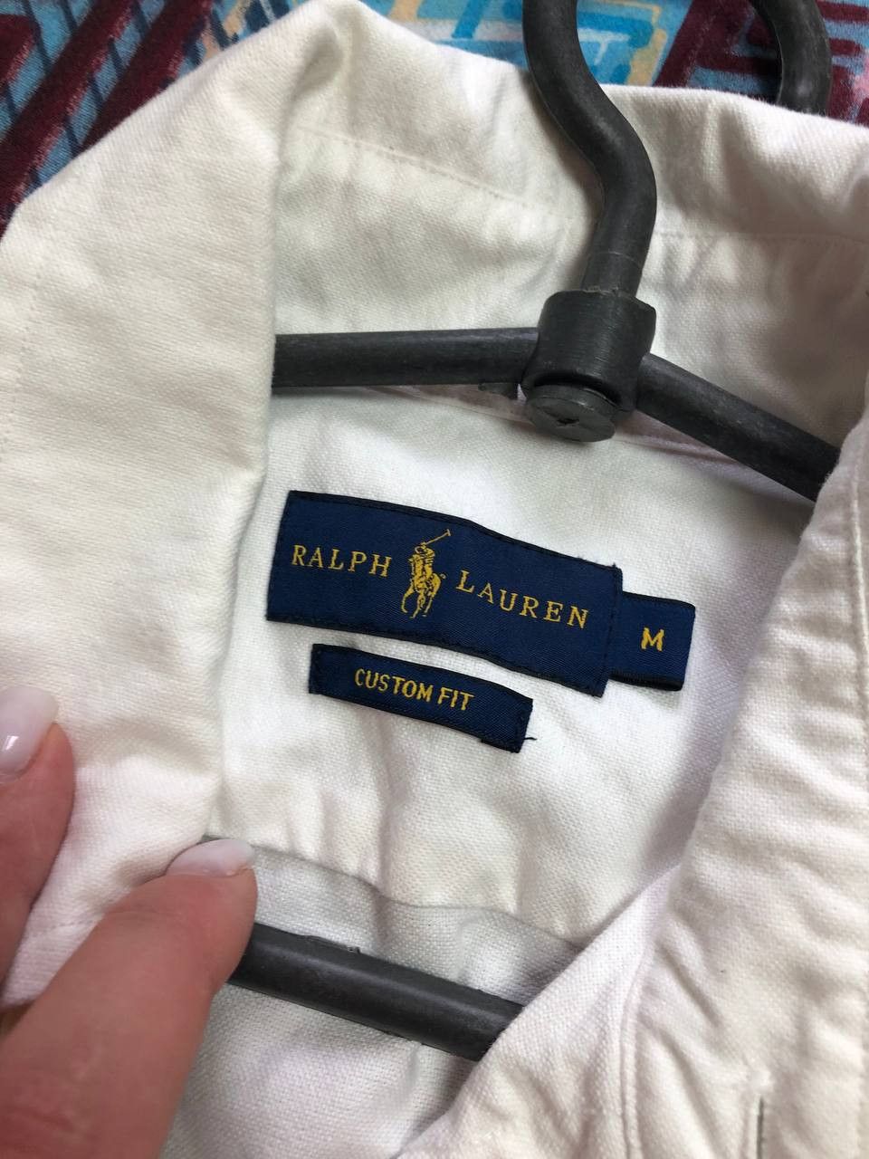 Polo Ralph Lauren × Ralph Lauren × Vintage Vintage POLO RALPH LAUREN Button Up Shirt Long Sleeve Size US M / EU 48-50 / 2 - 2 Thumbnail