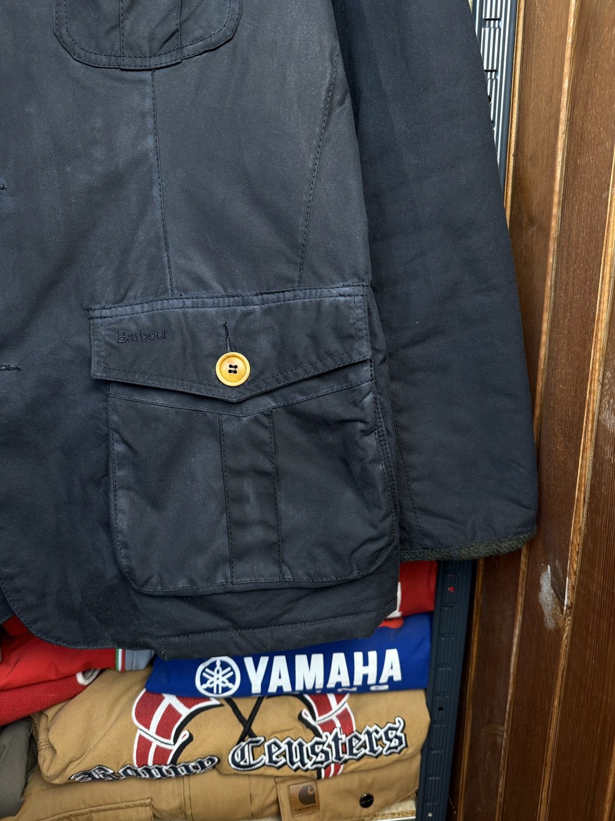 Barbour Vintage mens Barbour Wax jacket size XXL Size US XXL / EU 58 / 5 - 7 Thumbnail