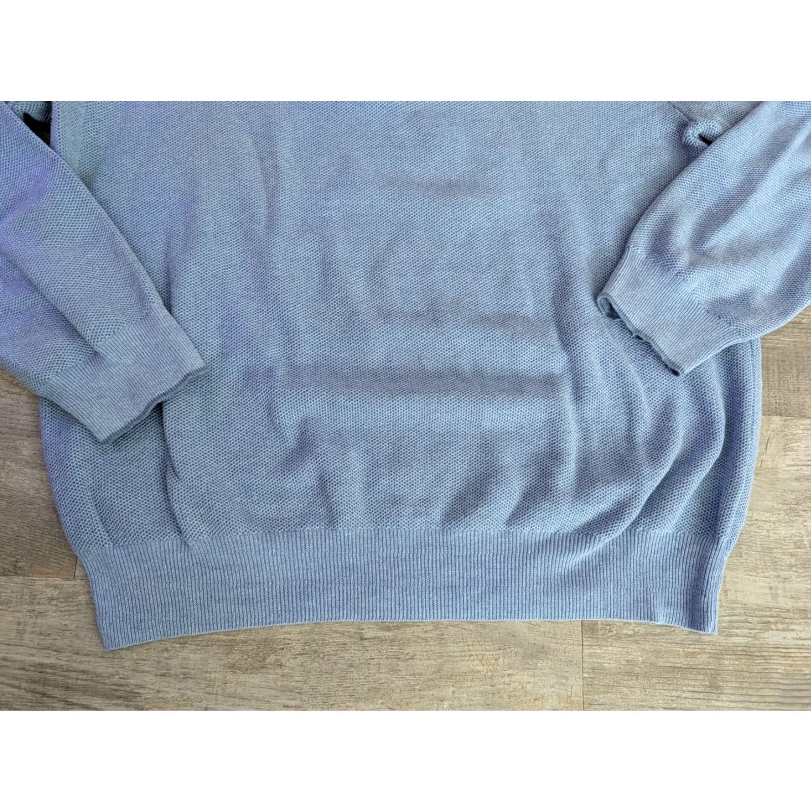Polo Ralph Lauren Polo Ralph Lauren Quarter Zip Pullover Sweater Men's XL Blue Size US XL / EU 56 / 4 - 5 Thumbnail