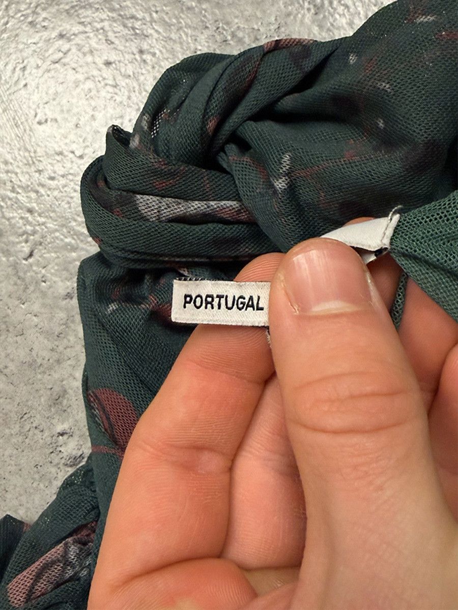 Ganni Ganni dark green floral print mini skirt in size M Size 29" - 3 Thumbnail