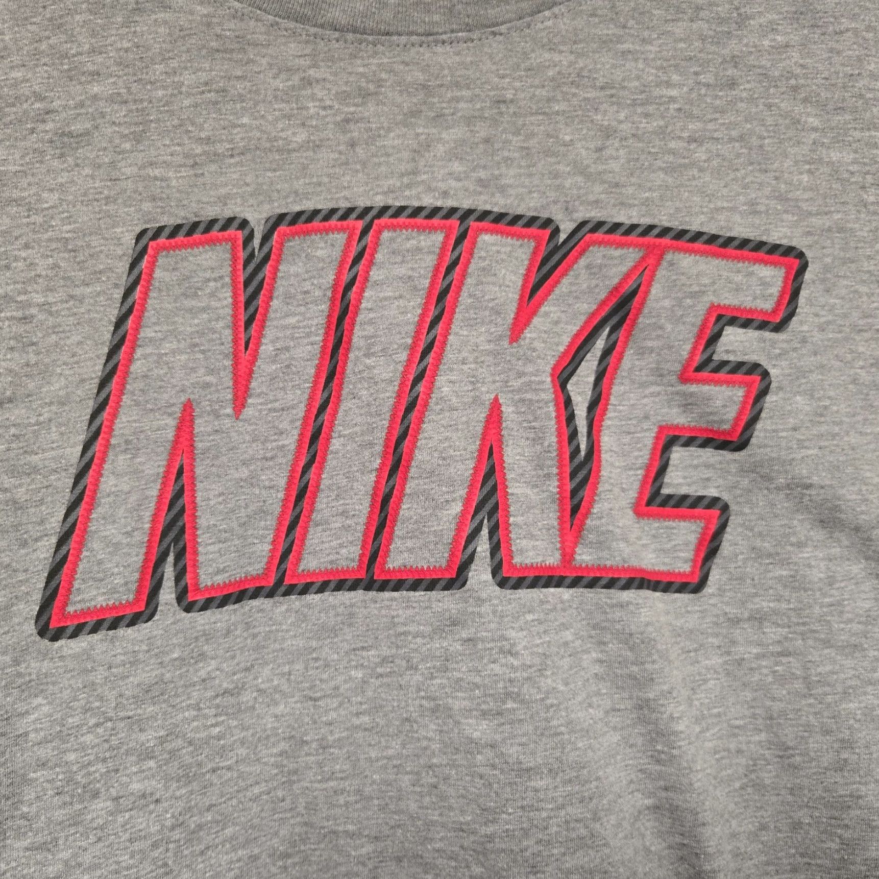 Nike Nike Sportswear T-Shirt Gray Red XL Men Size XL Size US XL / EU 56 / 4 - 4 Thumbnail