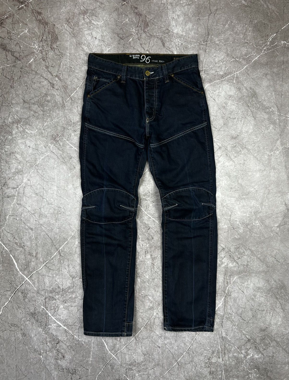 G-Star G Star RAW vintage jeans 96 rare carpenter pants bondage Y2K Size US 34 / EU 50 - 2 Thumbnail