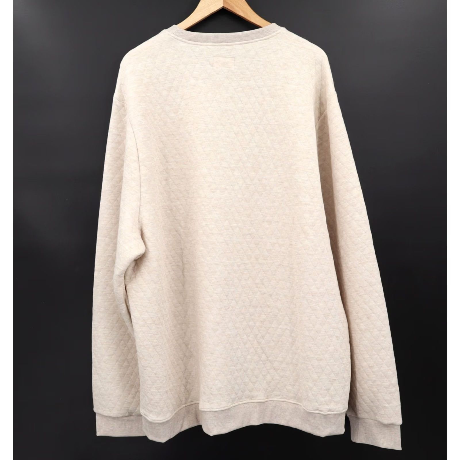Marine Layer Marine Layer Sweatshirt MENS Crew Neck Quilted 4XL Beige Beige Heather polyester Rayon Machine Washable 28.5" Pit to Pit 31" Shoulder to Hem NEW Size US XXL / EU 58 / 5 - 2 Thumbnail