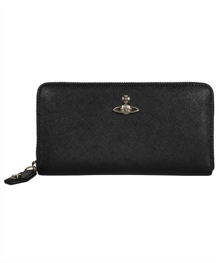 Seditionaries × Vivienne Westwood Vivienne Westwood Black Classic Zip Round Wallet Size ONE SIZE - 1 Thumbnail