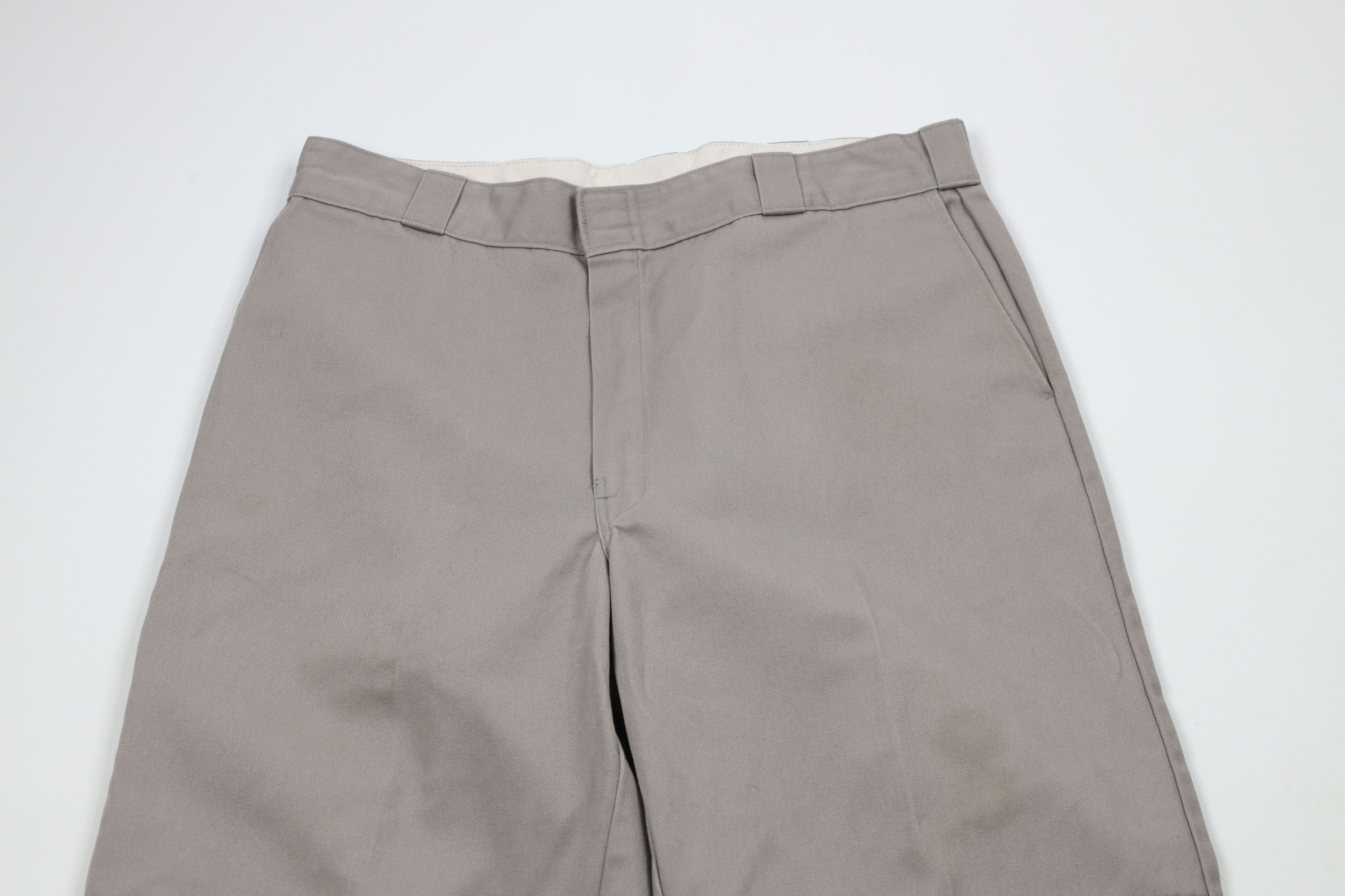 Dickies × Vintage Vintage Dickies Fit Double Knee Wide Leg Work Pants Gray Size US 36 / EU 52 - 2 Thumbnail