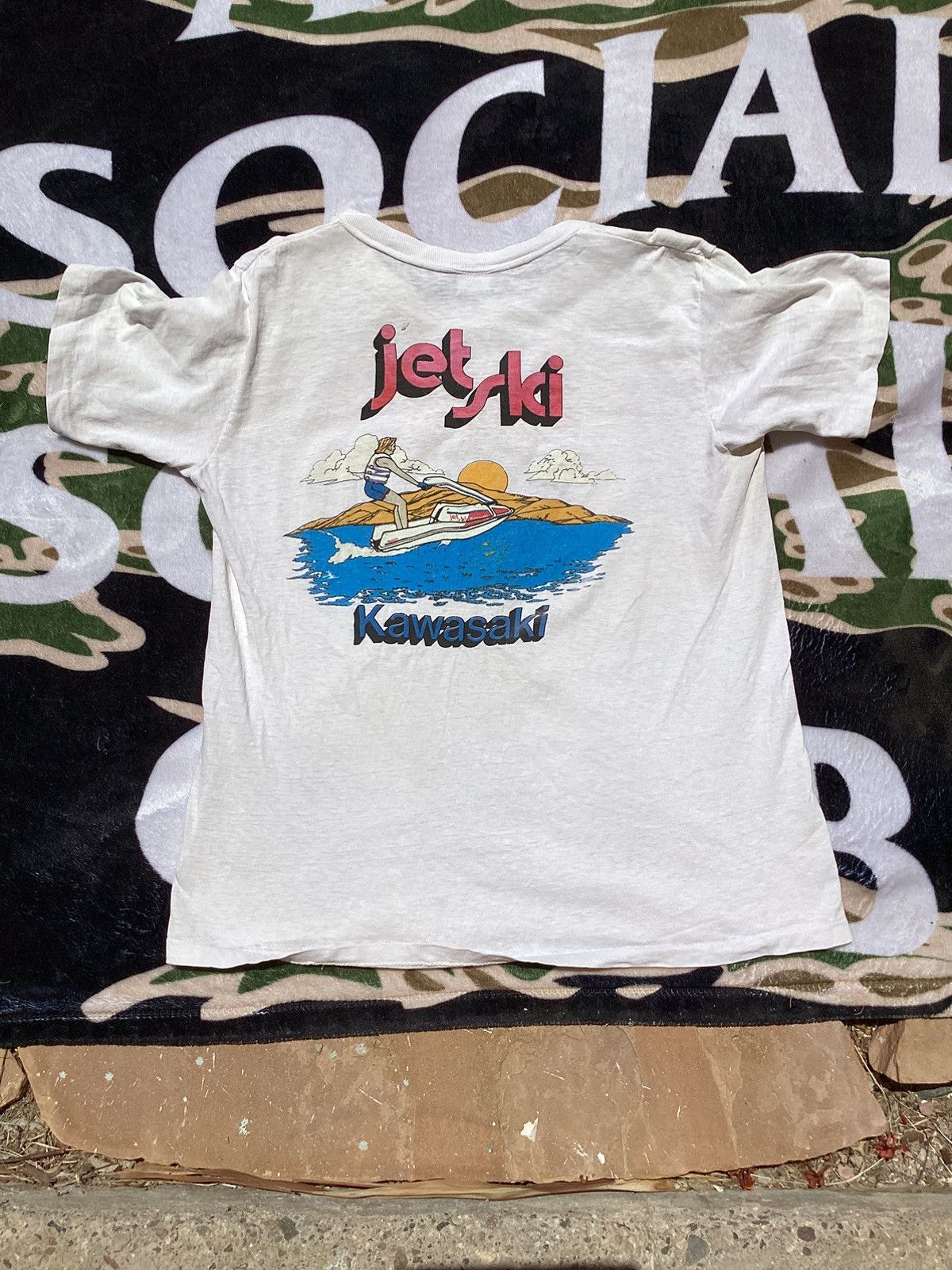 Other Vtg 1979 Redondo Beach Cali offshore races jetski Kawasaki T Size US M / EU 48-50 / 2 - 3 Thumbnail