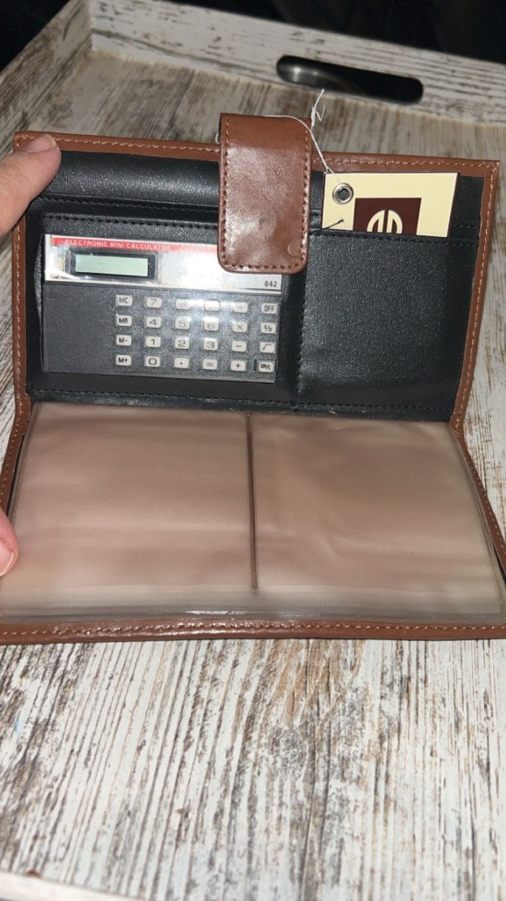 The Unbranded Brand Women's Bill Blass Brown Leather Wallet One Size Size ONE SIZE - 4 Thumbnail