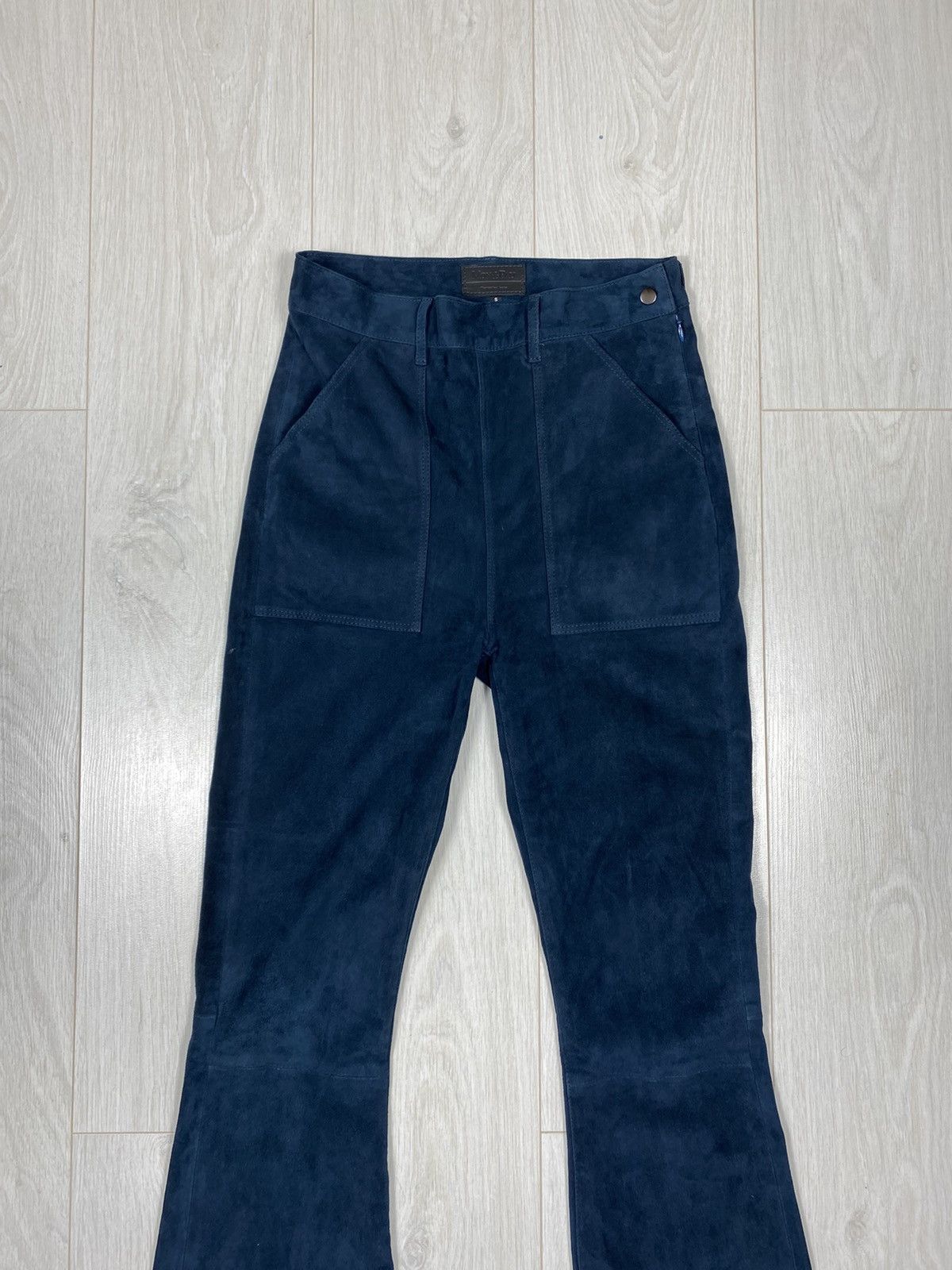 Designer Mon&Pau Cordero Suede Lola Pants Size 27" / US 4 / IT 40 - 6 Thumbnail