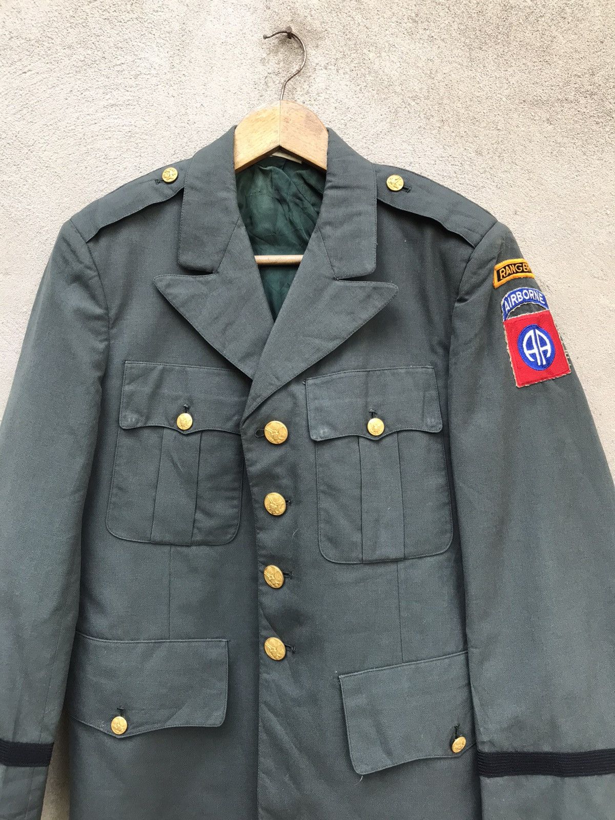 Other VERY RARE 30s US ARMY UNIFORM WWII AIRBORNE RANGER Size US S / EU 44-46 / 1 - 7 Thumbnail