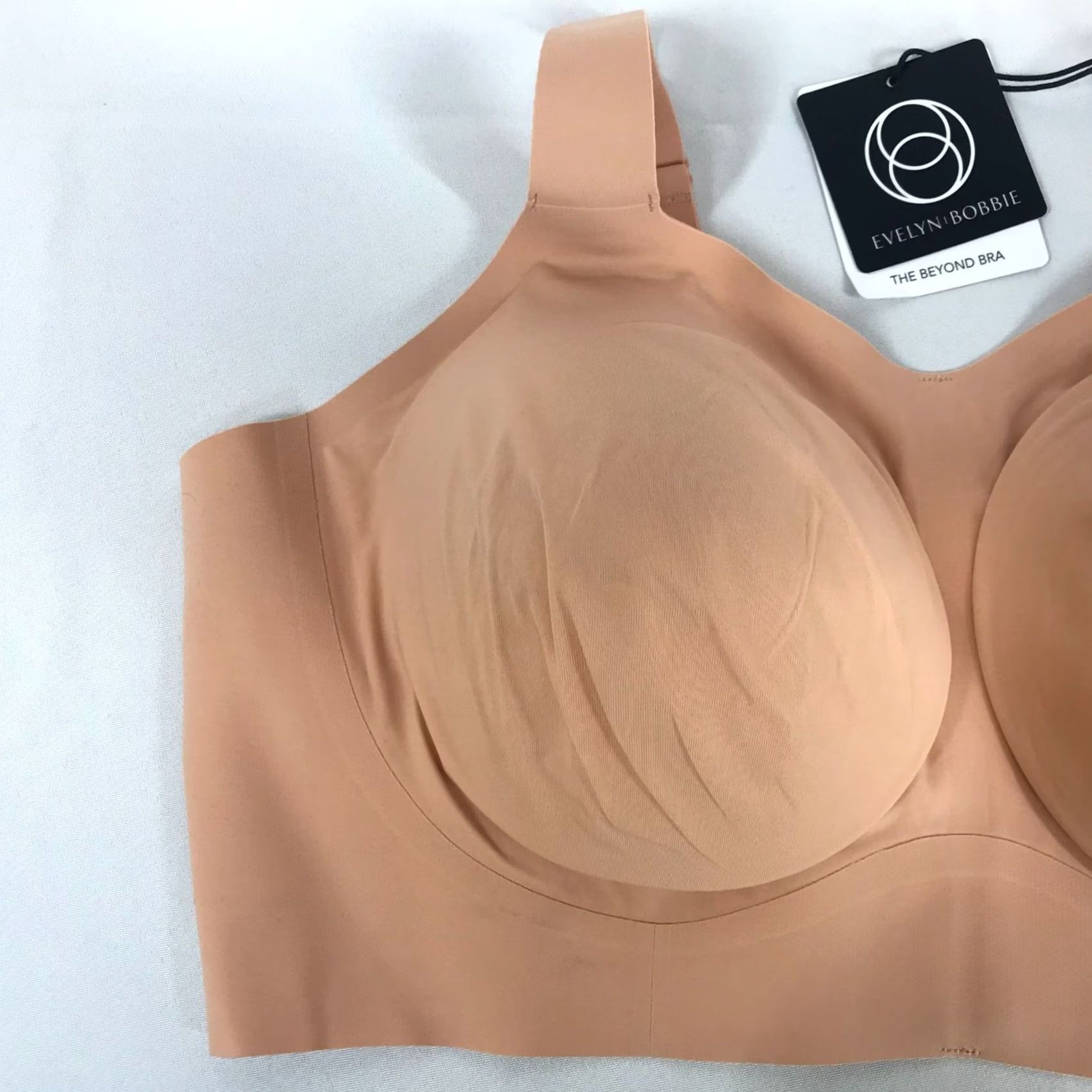 Bobbies EVELYN BOBBIE BRA Womens 3XL HIMALAYAN SALT T-Shirt Bra Womens 3XL Nou? Size ONE SIZE - 4 Thumbnail