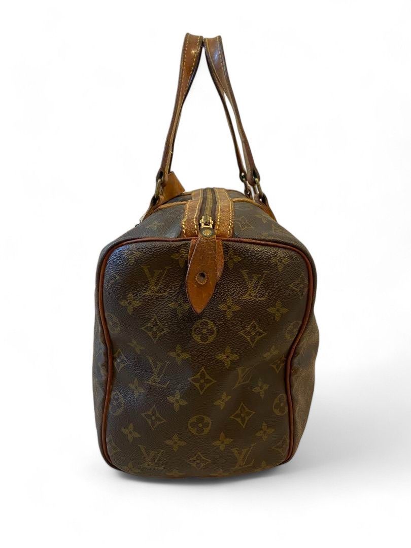 Louis Vuitton Louis Vuitton - Saxe 35 Monogram Boston LV Handbag Leather Size ONE SIZE - 3 Thumbnail