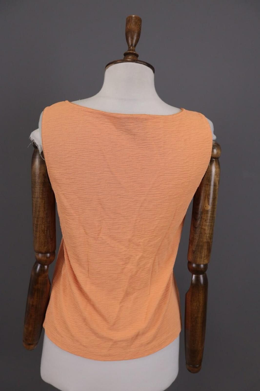 Missoni Missoni Otange Sleeveless Sumeer Textured Top Shirt Size 46 Size M / US 6-8 / IT 42-44 - 10 Thumbnail