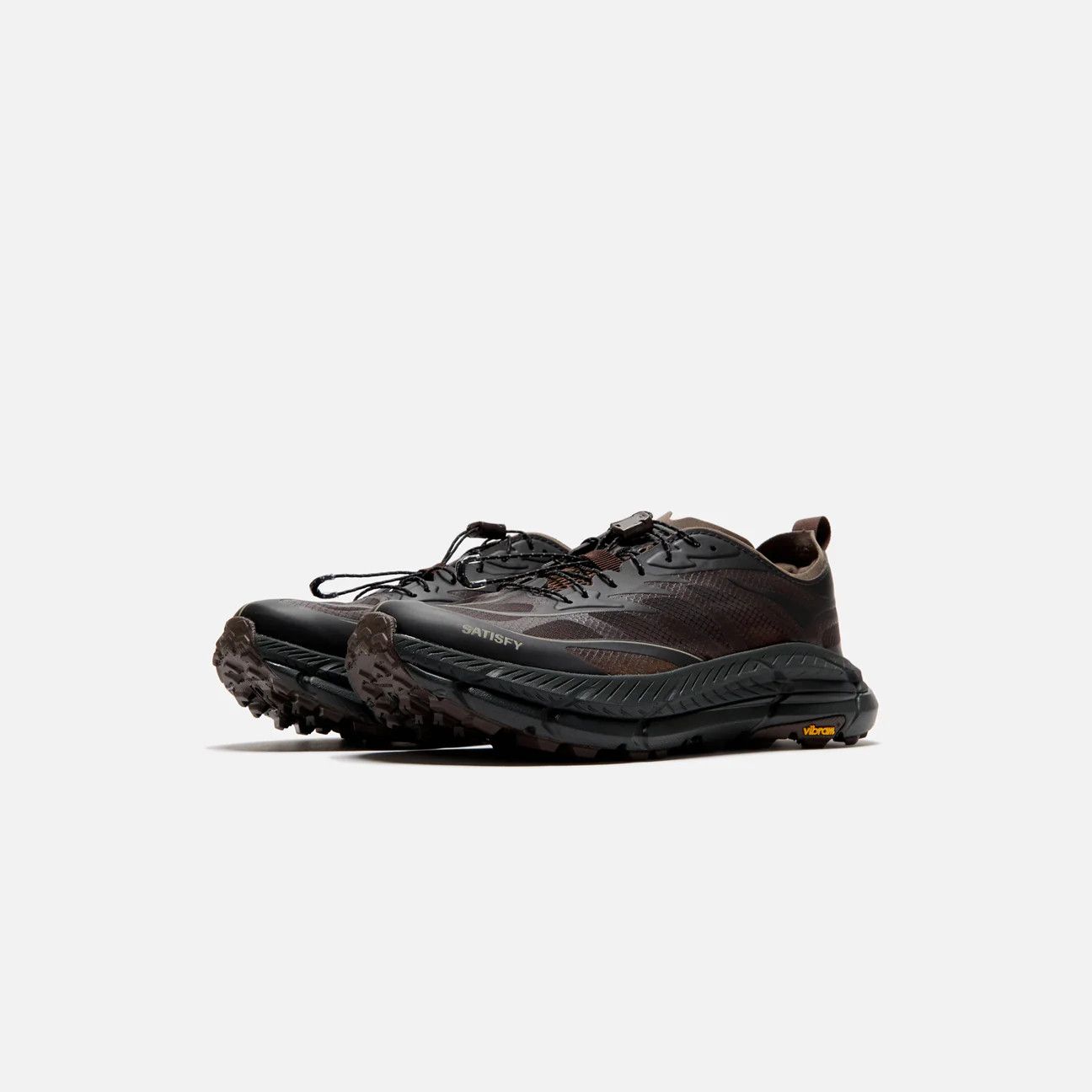 Hoka × Satisfy Mafate Speed 4 Lite STSFY coffee- Size US 13 / EU 46 - 1 Thumbnail