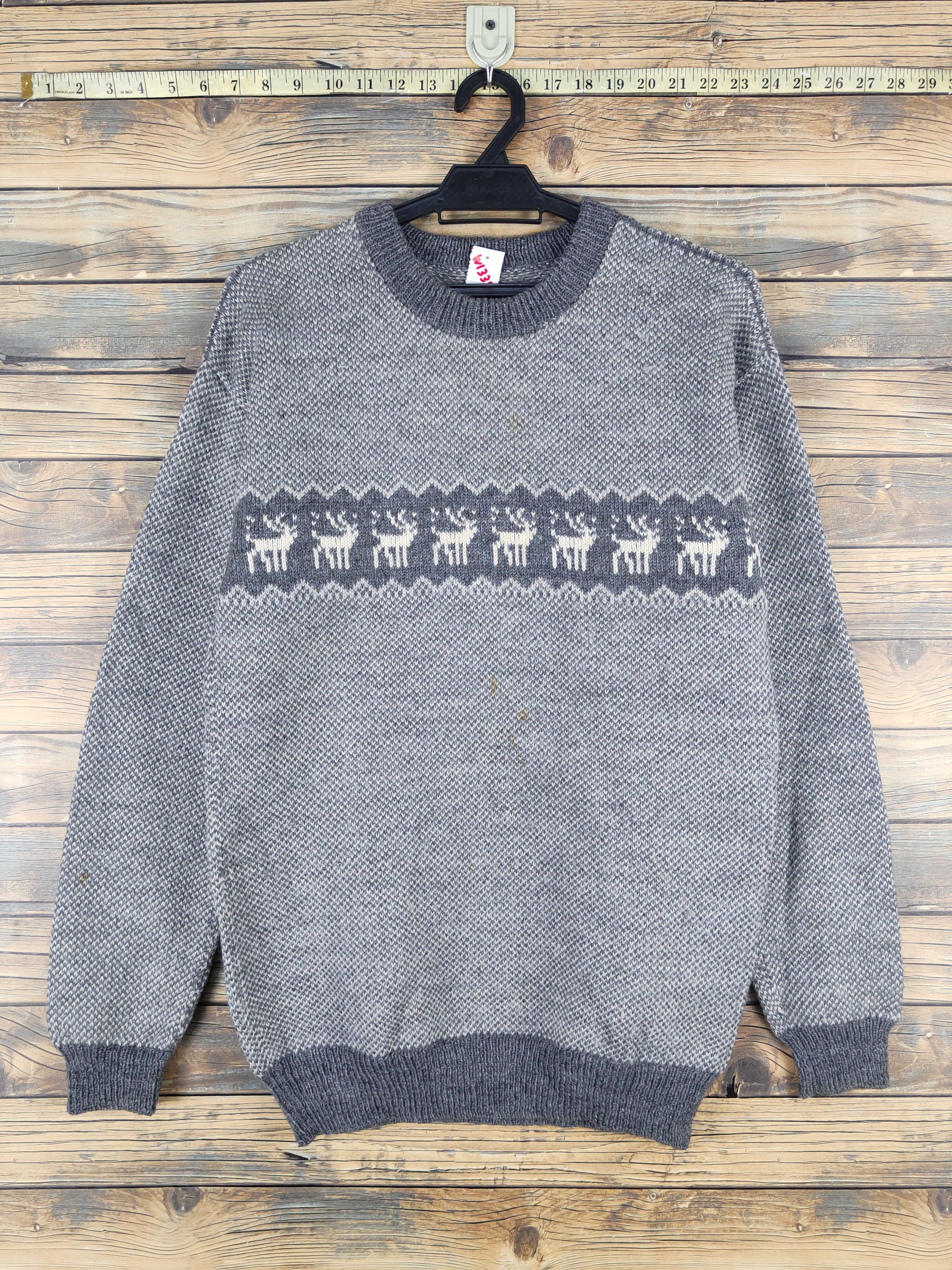 Vintage Japanese Brand Gray Knitwear Sweatshirts #W1335 Size US S / EU 44-46 / 1 - 1 Thumbnail