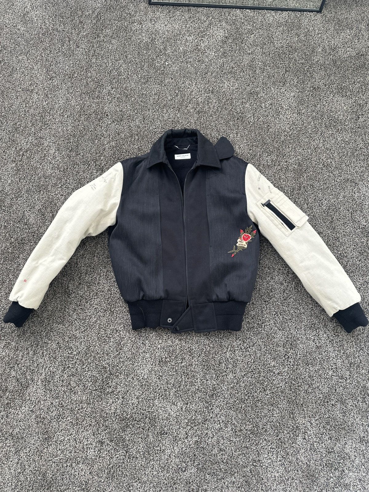 Saint Laurent Paris Saint Laurent Paris bomber jacket Size US M / EU 48-50 / 2 - 2 Thumbnail
