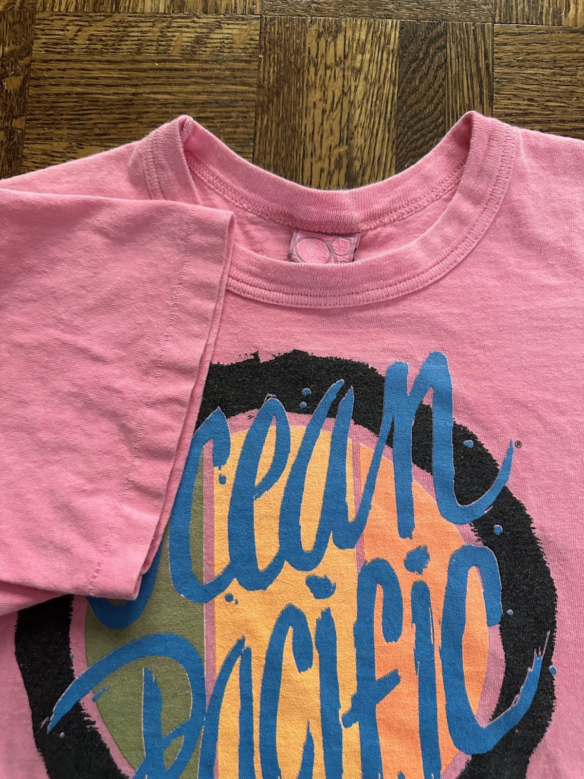 Ocean Pacific Vintage 90s Ocean Pacific Graphic Crop Top Tee Size ONE SIZE - 5 Thumbnail