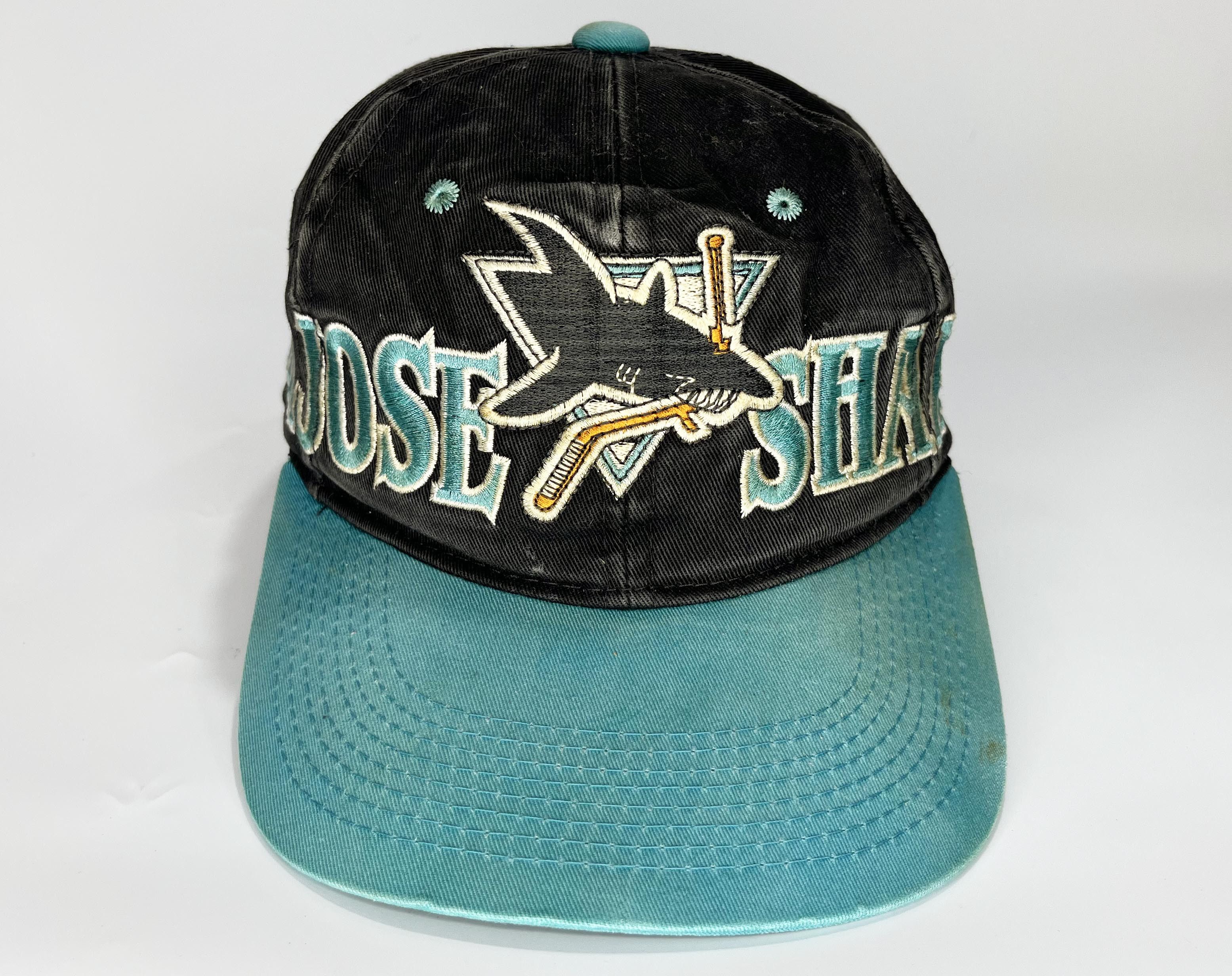 NHL Vintage NHL San Jose Sharks Hockey Snapback Cap Hat Size ONE SIZE - 1 Thumbnail