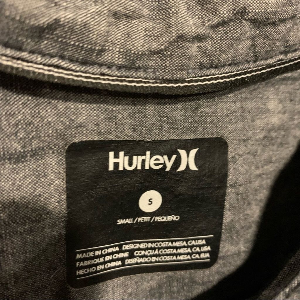 Hurley Men’s Hurley Button Down Shirt Size US S / EU 44-46 / 1 - 3 Thumbnail