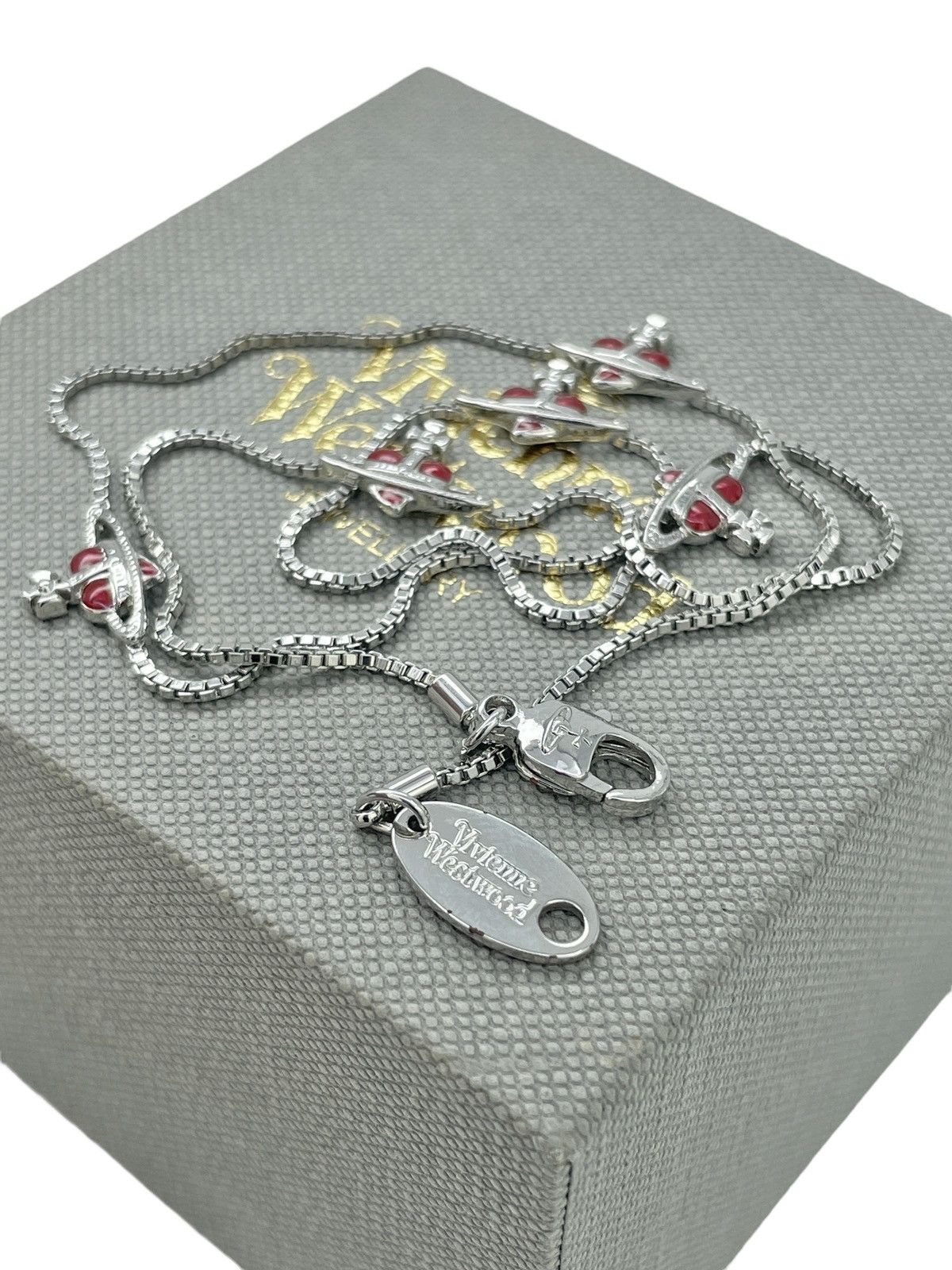 Vivienne Westwood Multi Heart Orb Necklace Size ONE SIZE - 8 Thumbnail