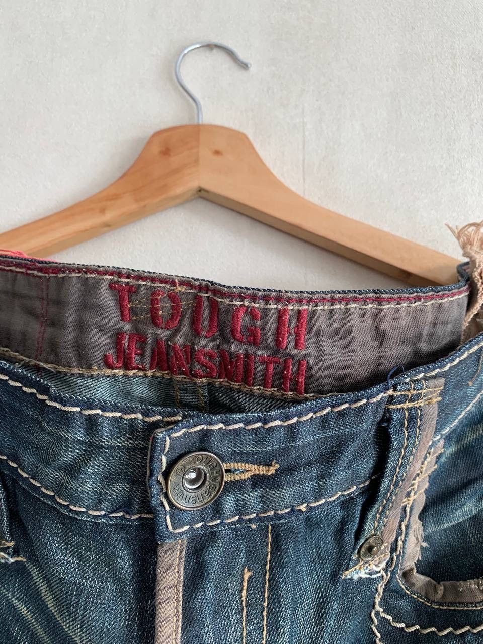 If Six Was Nine Vintage Avant Garde Tough Jeansmith 3D Jeans Archive Sz 32 Size US 32 / EU 48 - 5 Thumbnail