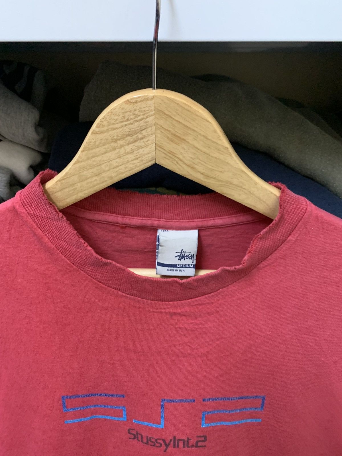 Stussy Vintage Faded distress Stussy PS2 Tee Size US M / EU 48-50 / 2 - 3 Thumbnail