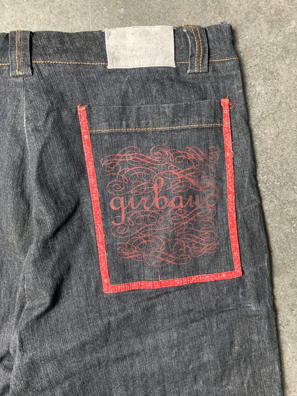 Marithe + Francois Girbaud 2000s Marithe Francois Girbaud Double Shuttle Tape Jorts Size US 40 / EU 56 - 14 Thumbnail
