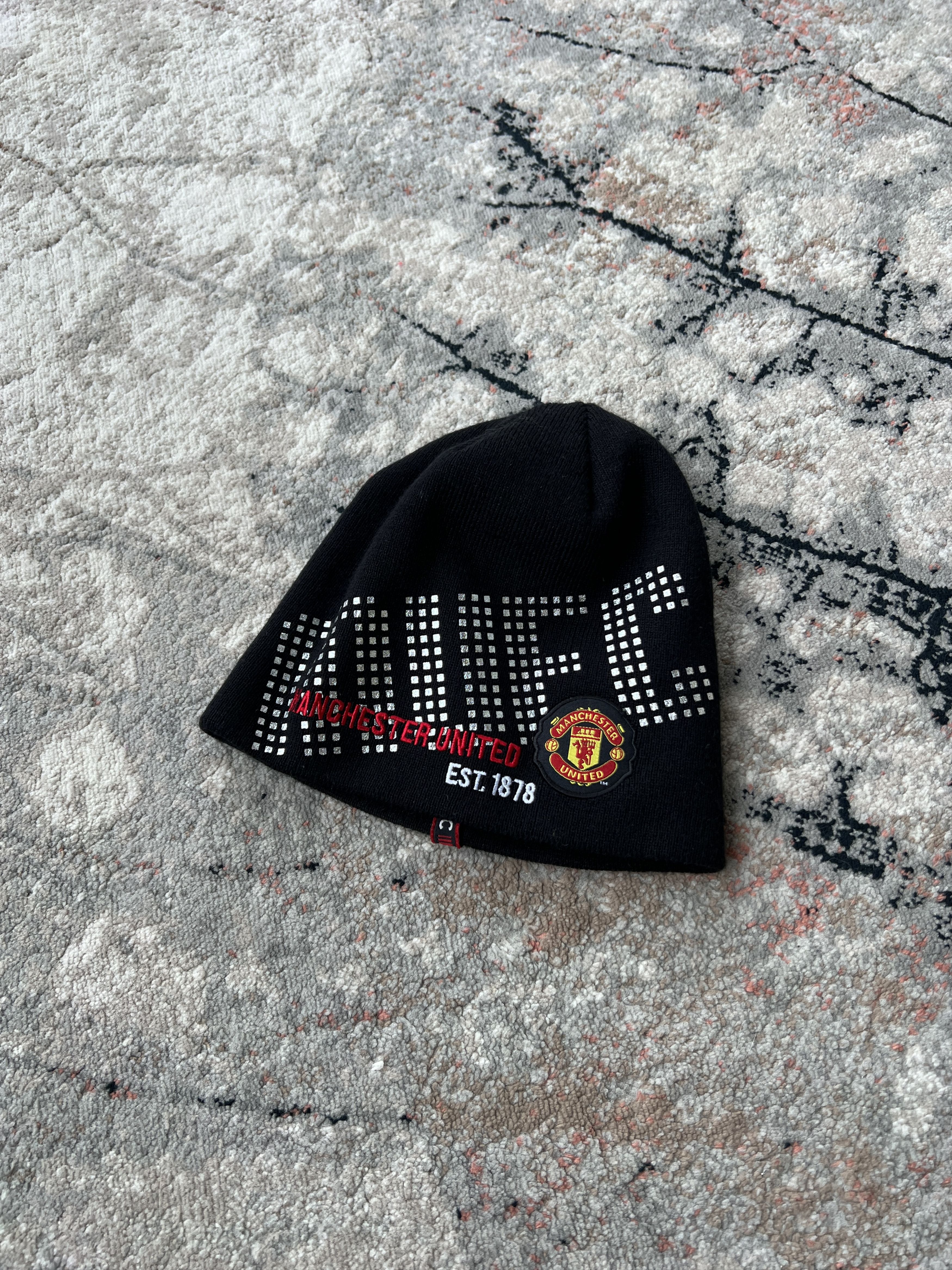 Manchester United Vintage Football Hat in Black, Men’s