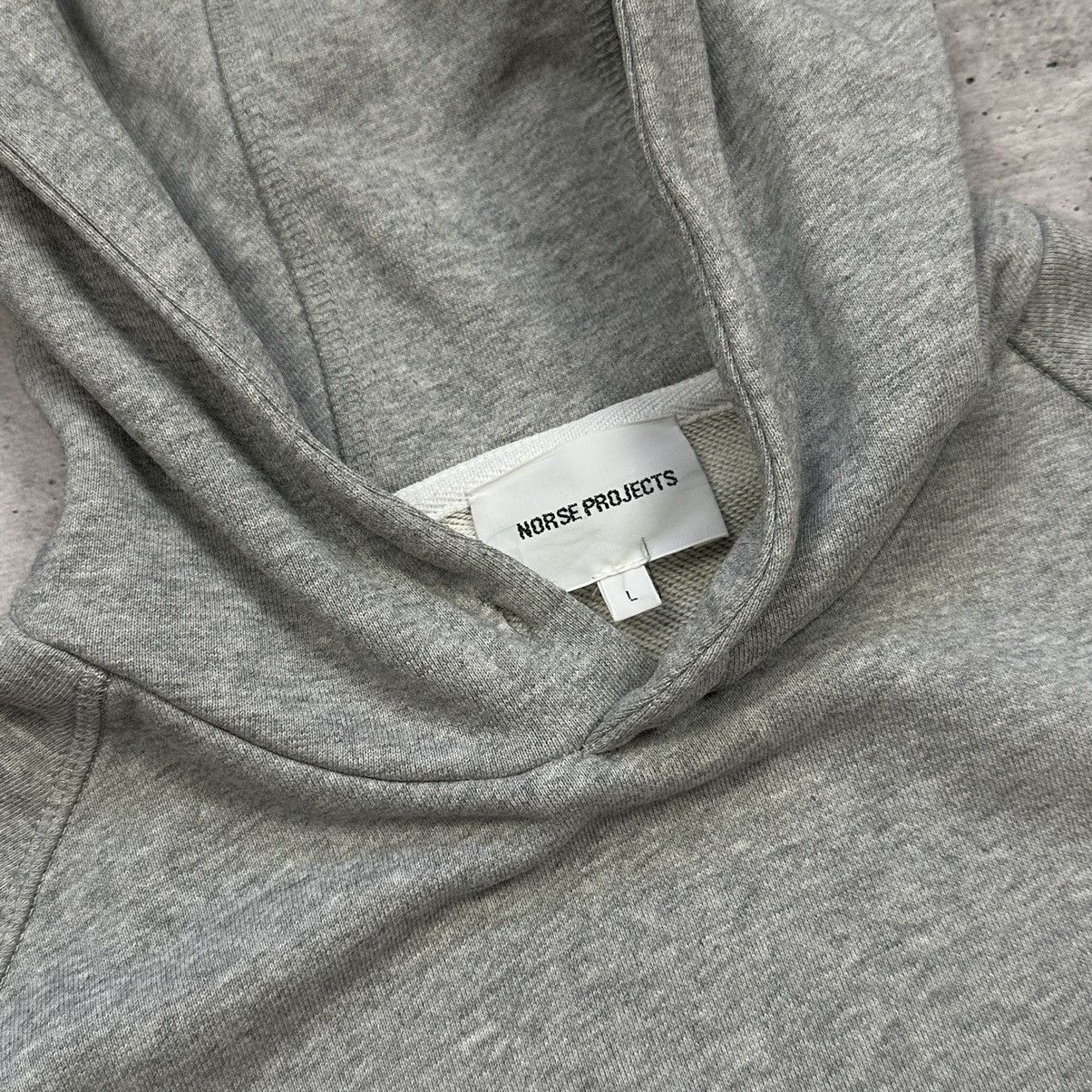 Japanese Brand × Norse Projects Norse Projects Hoodie Center Logo Gray Men’s Size L Size US L / EU 52-54 / 3 - 8 Thumbnail