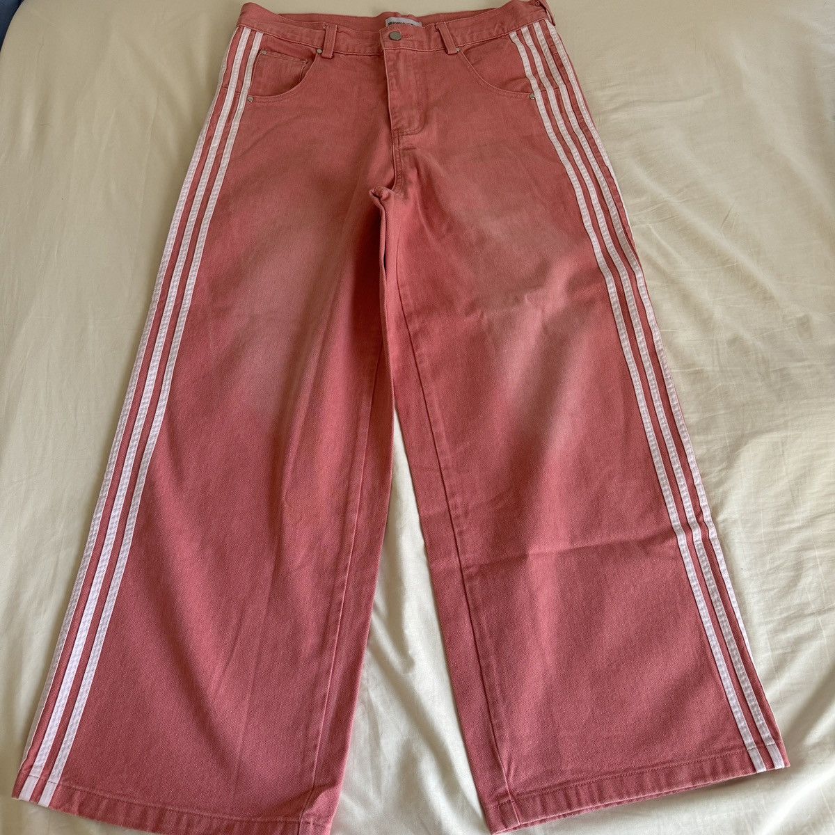 Other Heavencanwait Pink Track Jeans Size US 34 / EU 50 - 1 Thumbnail