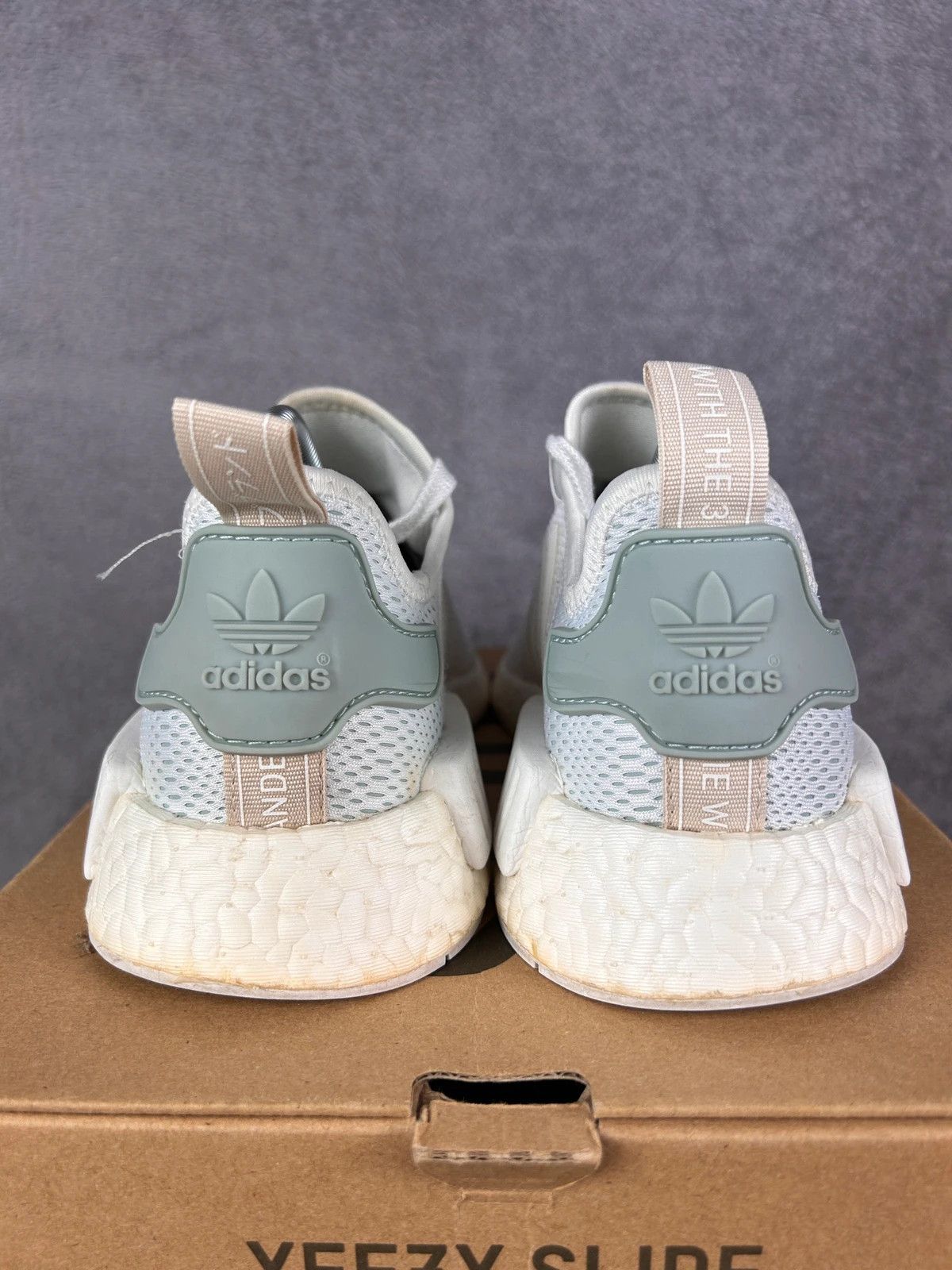 Adidas Adidas NMD R1 Boost white womens sneakers Size US 6 / IT 36 - 3 Thumbnail