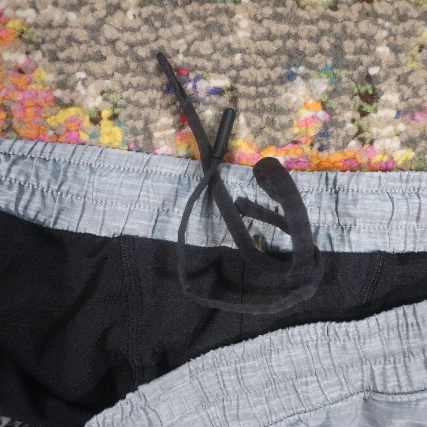 Lululemon Lululemon Pace Breaker Lined Shorts Mens M Gray Athletic Performance Pocketed Quick Dry Breathable Size US 31 - 6 Thumbnail