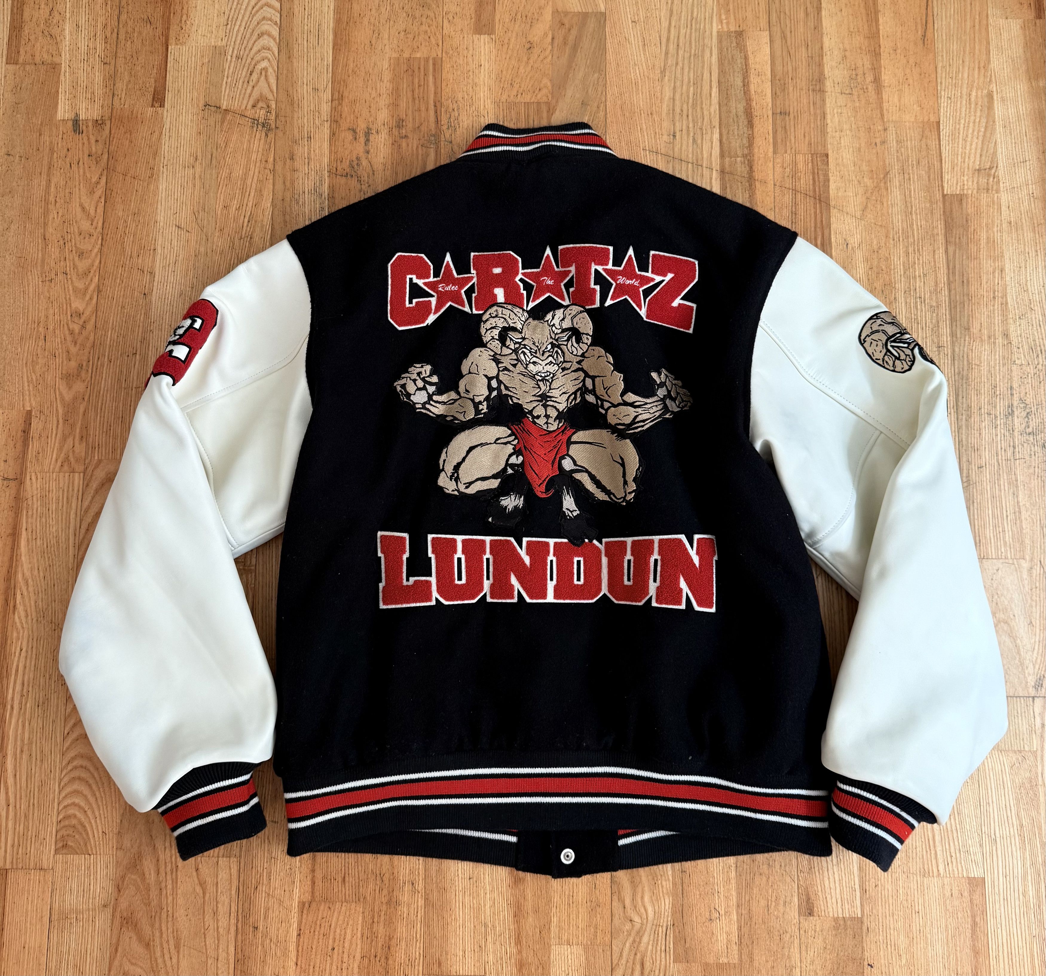 Corteiz Cortiez RTW GOAT Varsity Jacket Size US XL / EU 56 / 4 - 4 Thumbnail