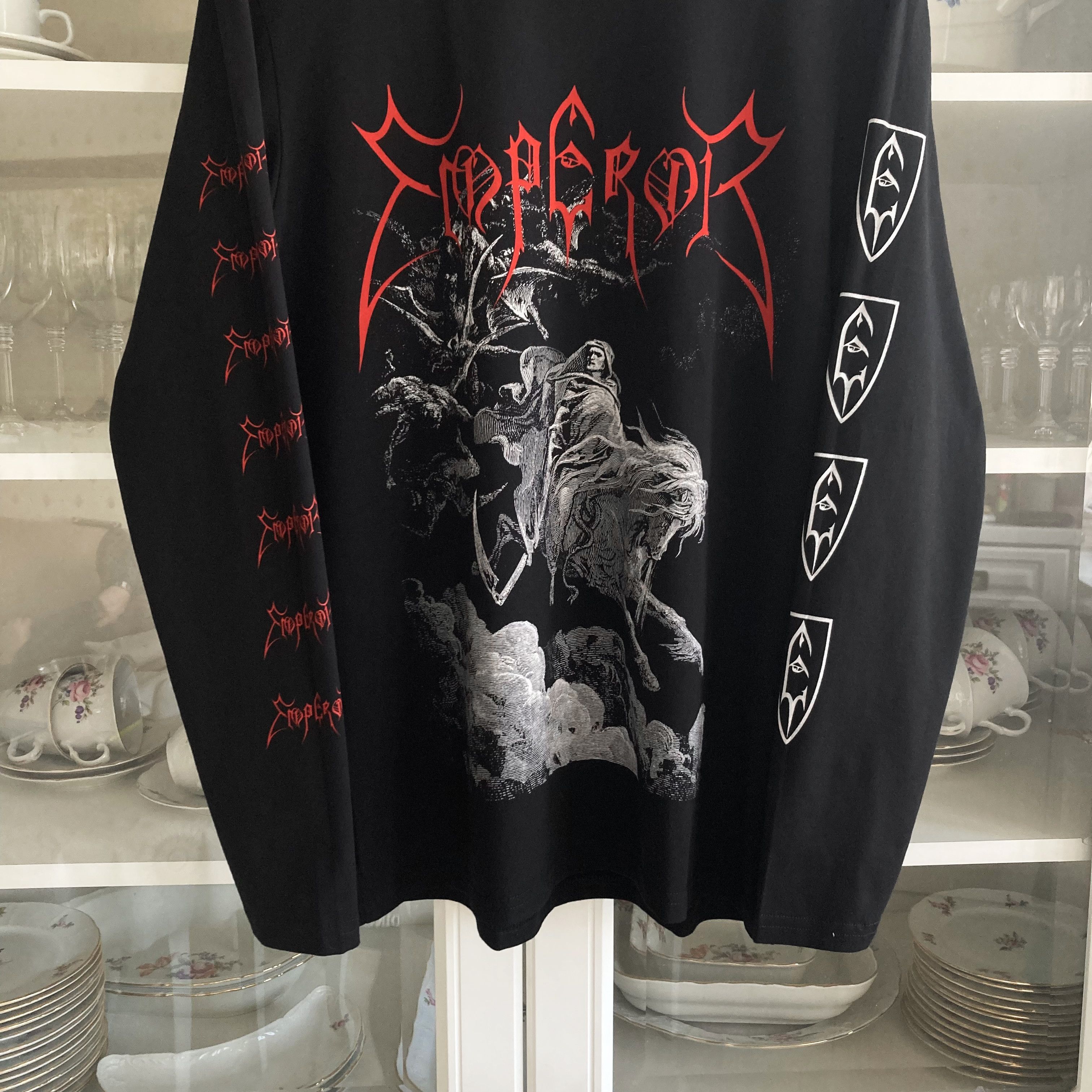 Band Tees Long sleeve Emperor - 1993 - black metal Size US L / EU 52-54 / 3 - 2 Thumbnail