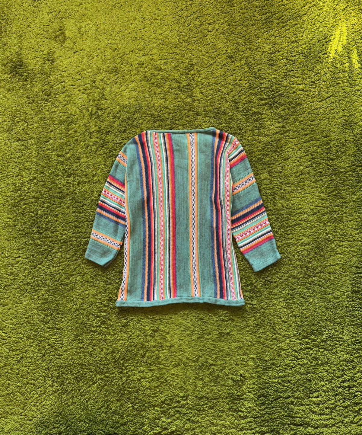 Chaps Ralph Lauren × Polo Ralph Lauren × Ralph Lauren Ralph Lauren Chaps coloured cable knit native sweater Y2K Size L / US 10 / IT 46 - 2 Thumbnail