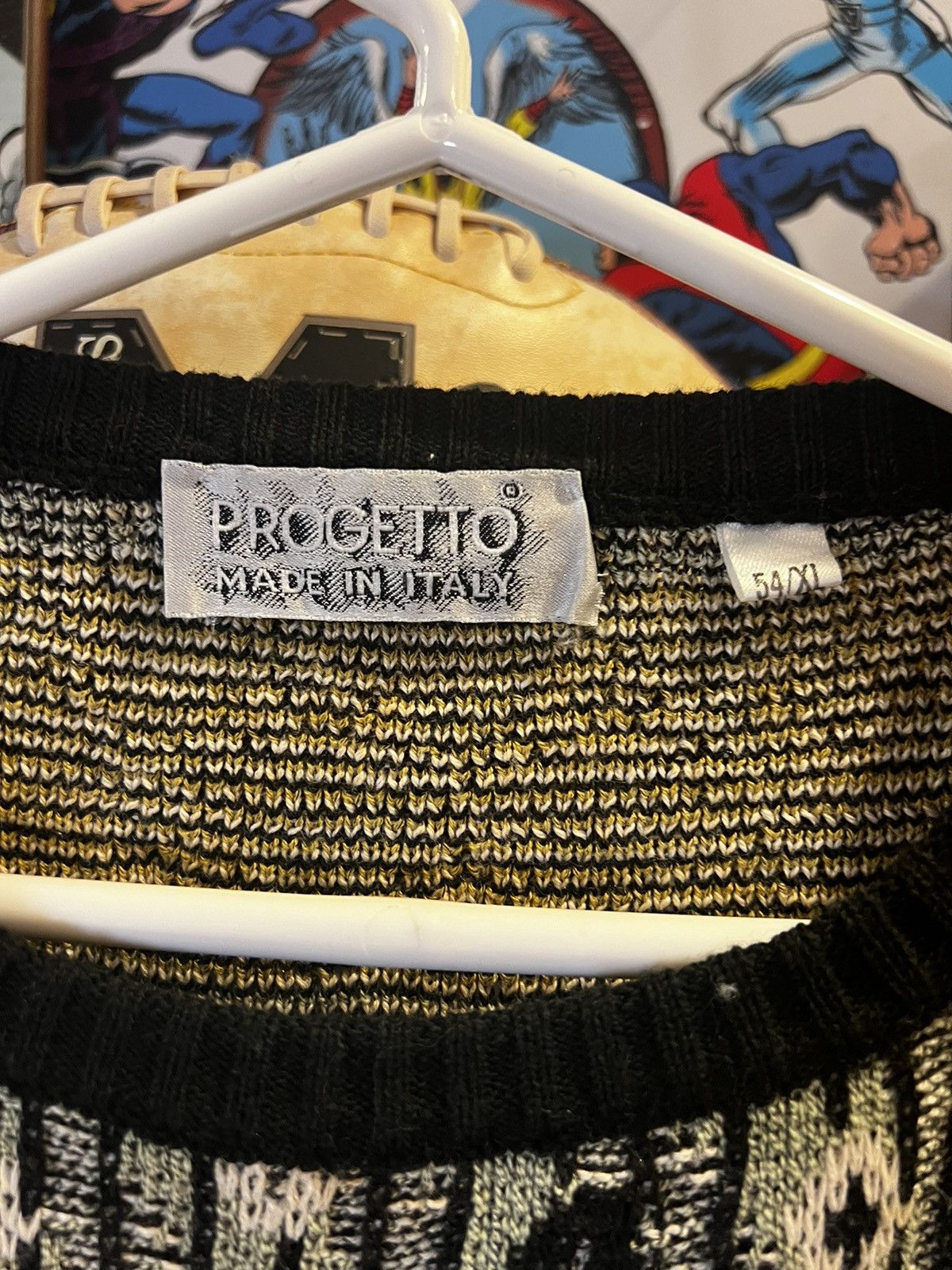 Other Progetto Coogi-Like Sweater Size US XL / EU 56 / 4 - 7 Thumbnail