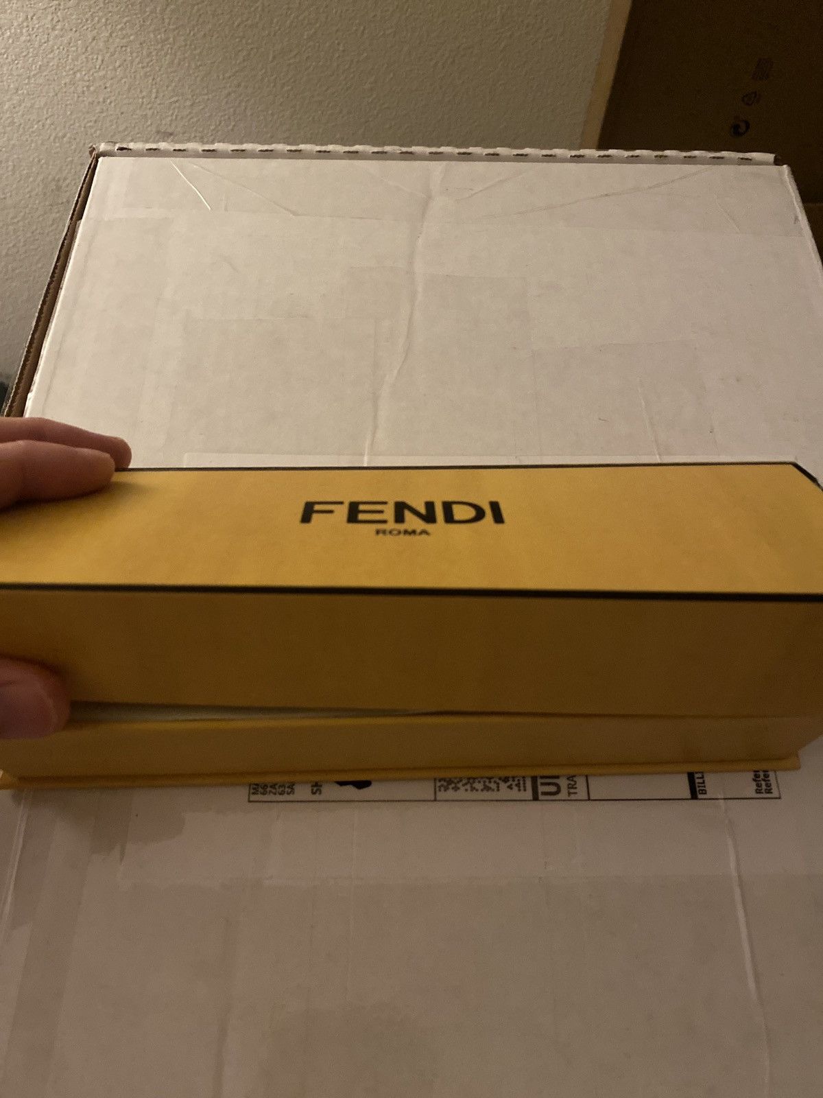 Fendi fendi navy blue gold tie NWT Size ONE SIZE - 3 Thumbnail