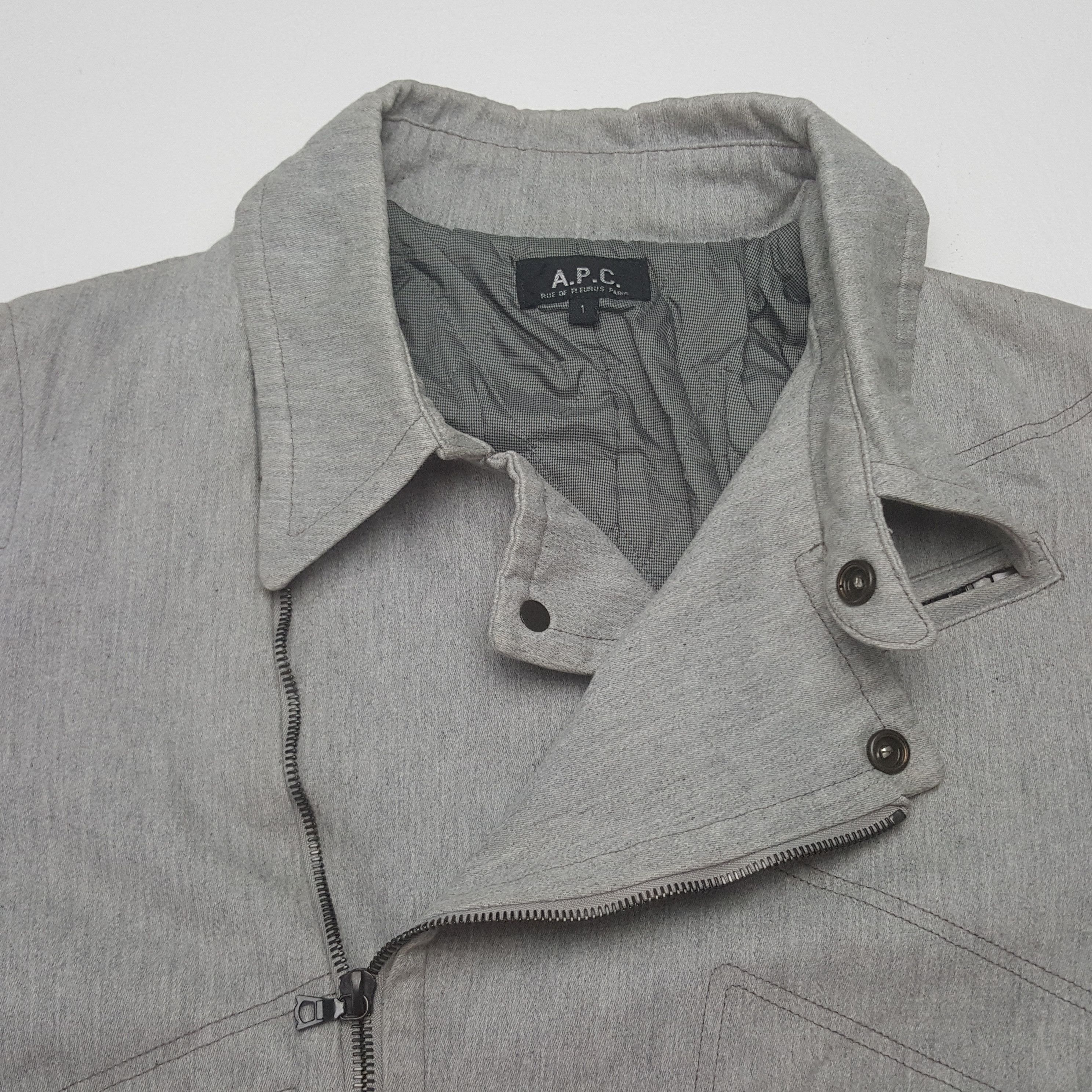 A.P.C. Vintage A.P.C. Japanese Punk Style Jacket C314N4 Size US S / EU 44-46 / 1 - 4 Thumbnail