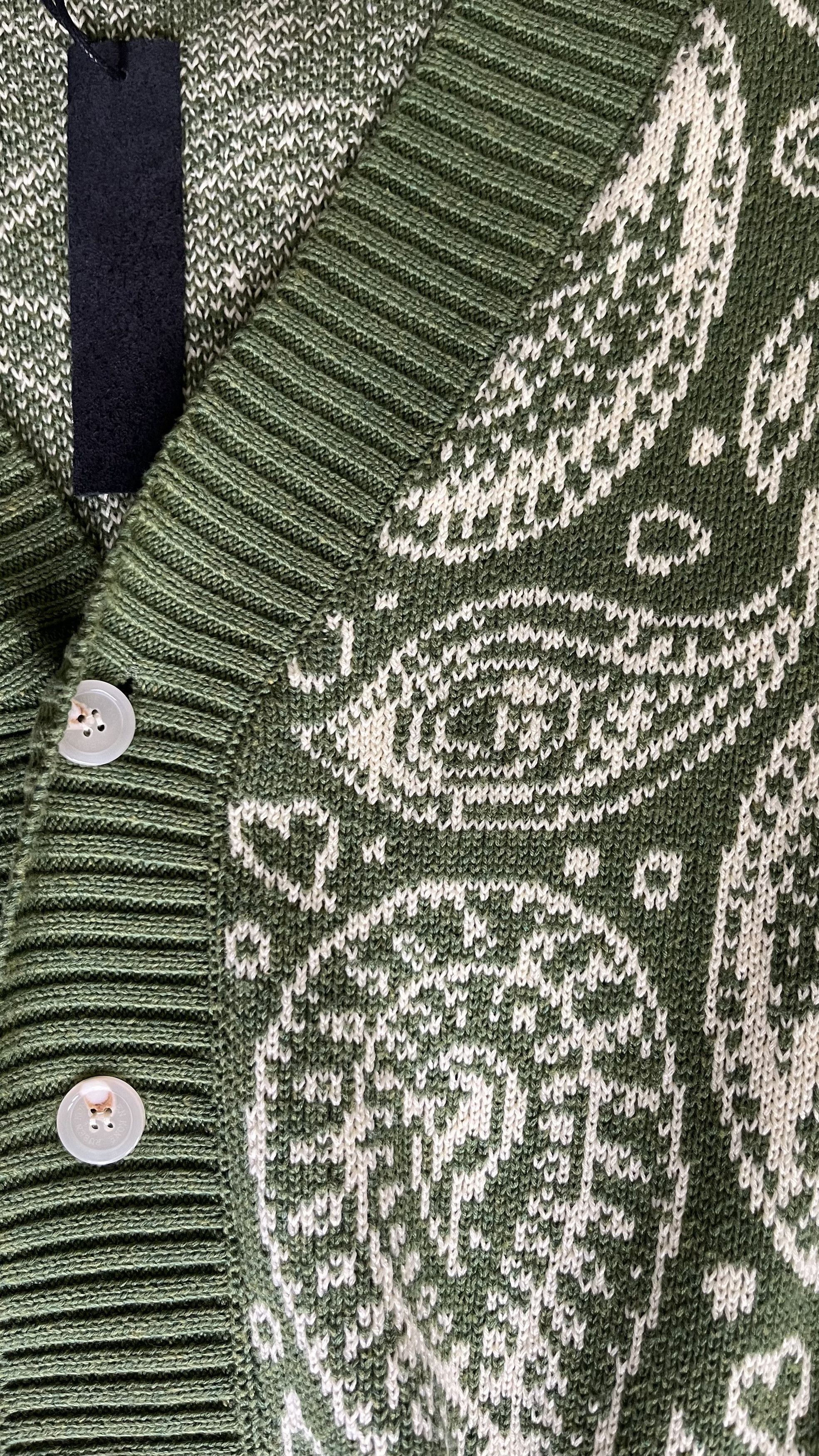 Ruben Kone Ruben kone green cardigan Size US M / EU 48-50 / 2 - 3 Thumbnail