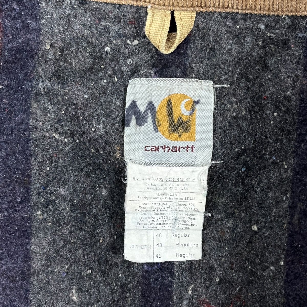 Carhartt × Unsound Rags × Vintage Vintage Carhartt Chore Jacket Size US XL / EU 56 / 4 - 14 Thumbnail
