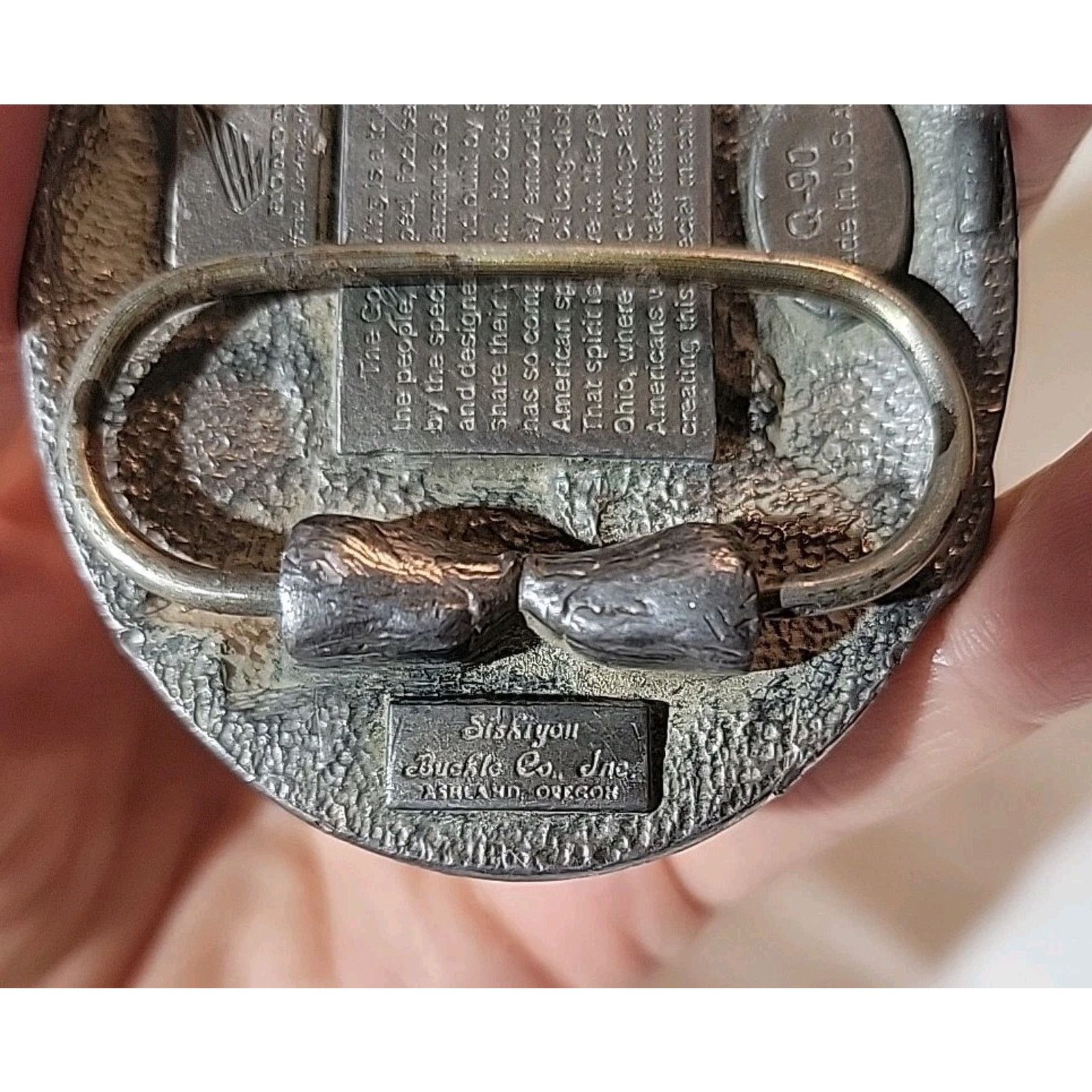Honda Honda Goldwing Belt Buckle Q90 USA Siskiyou Belt Buckle Co Size ONE SIZE - 3 Thumbnail