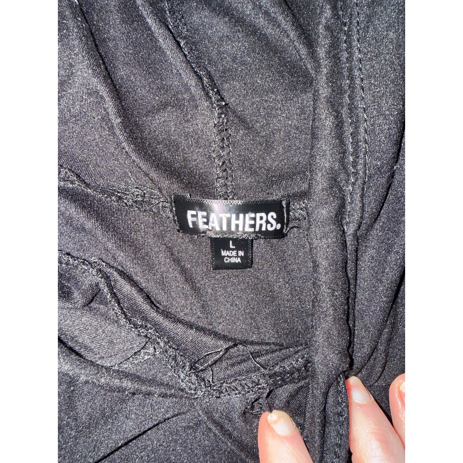 Feathers Feathers 2-Piece Rainbow Sleeve Hoodie w/Tracksuit Pants, L Size 32" / US 10 / IT 46 - 6 Thumbnail