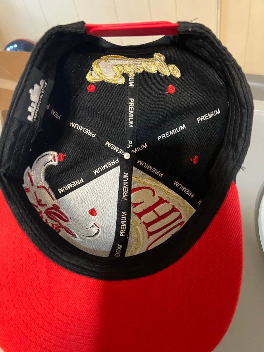 The Unbranded Brand Men's Unbranded Chicago Bulls Snapback Hat Size ONE SIZE - 8 Thumbnail