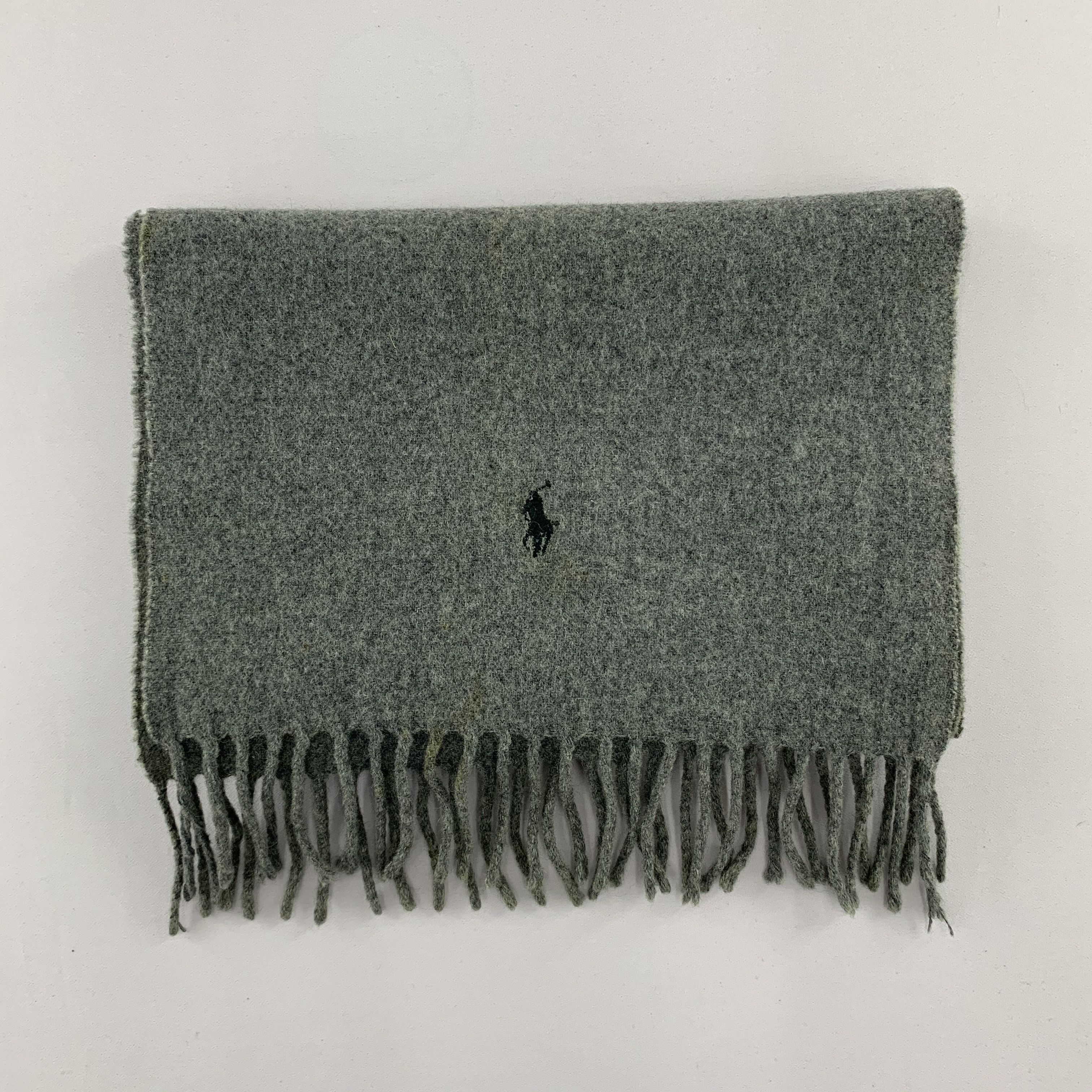 Polo Ralph Lauren Polo Ralph Lauren Scarf Wool Muffler Neck Wrap BL4254 Size ONE SIZE - 3 Thumbnail