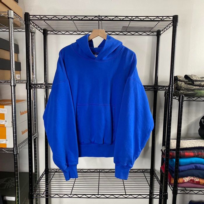 Yeezy Season Yeezy gap the perfect hoodie blue | Grailed