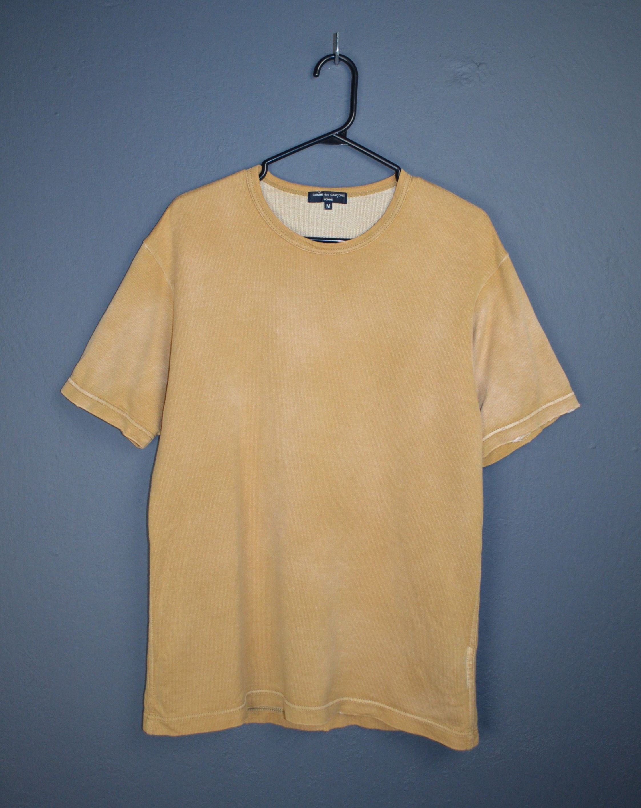 Comme Des Garcons Homme HM-T030 Size M Thrashed Faded